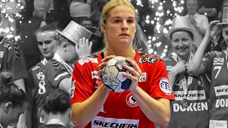 Bliver Helene Kindberg den nye danske yndlingsspiller i Team Esbjerg? Collage/Arkivfoto: Johnny Tauman.