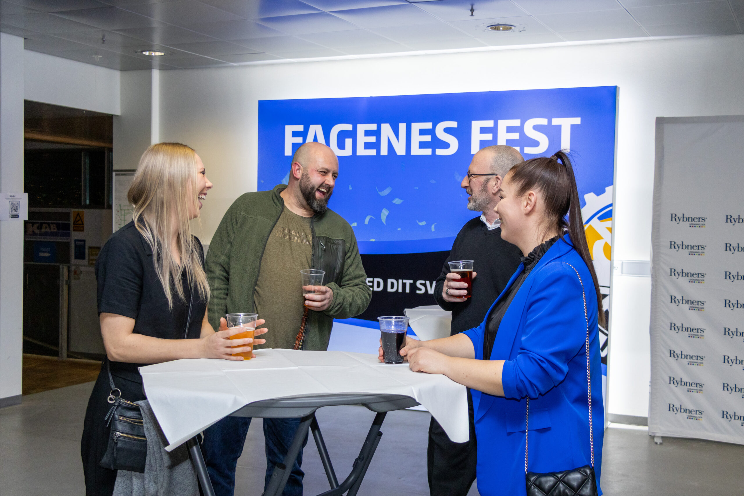 Fagenes Fest fandt i år sted hos Rybners på Spangsbjerg Møllevej.
