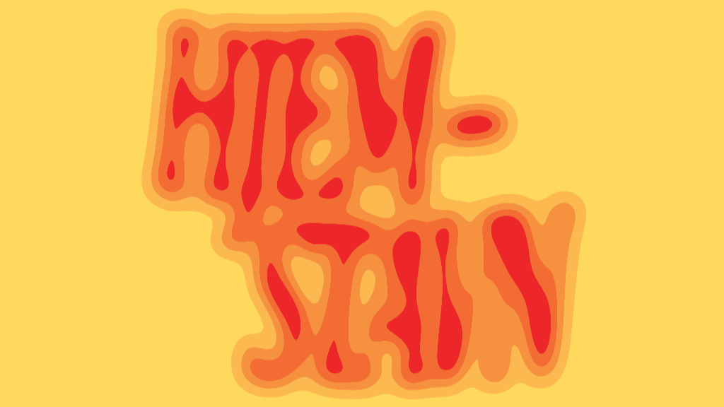 Plakatens udtryk afspejler kunstdagenes idé om at vende hjem og se velkendte steder med nye øjne – et visuelt udtryk, der både er imødekommende og eksperimenterende. Grafik: Esben Løbner Rosendahl.