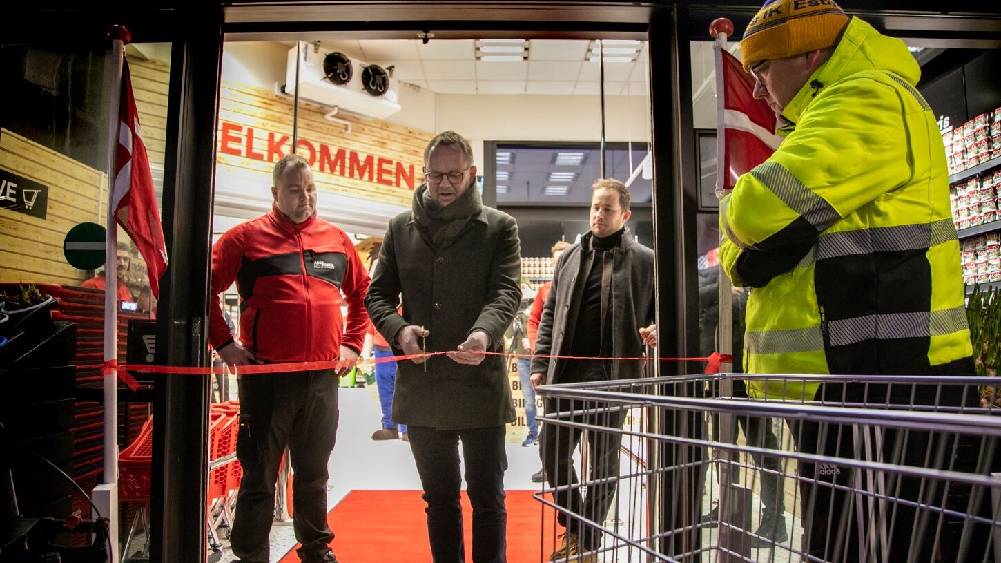 Længe ventet åbning af ABC Lavpris i Esbjerg. Foto/Video: Johnny Tauman.