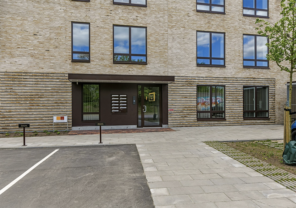 De nye etageejendomme i Schaubparken er opført med fokus på lys, funktionalitet og tidssvarende boligkomfort. PR-foto.