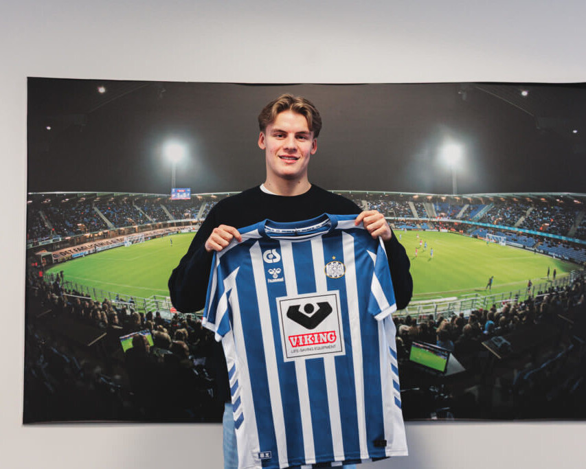 Anders Sønderskov er ny mand i EfB-trøjen. Pressefoto: EfB.