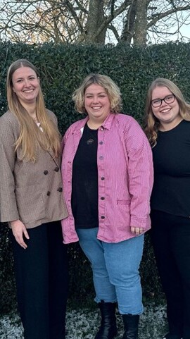 Fra venstre: Michael Lauridsen, Sannie Madsen, Lise Bennetsen, Kirstine Kargo Lyngesen. Privatfoto.