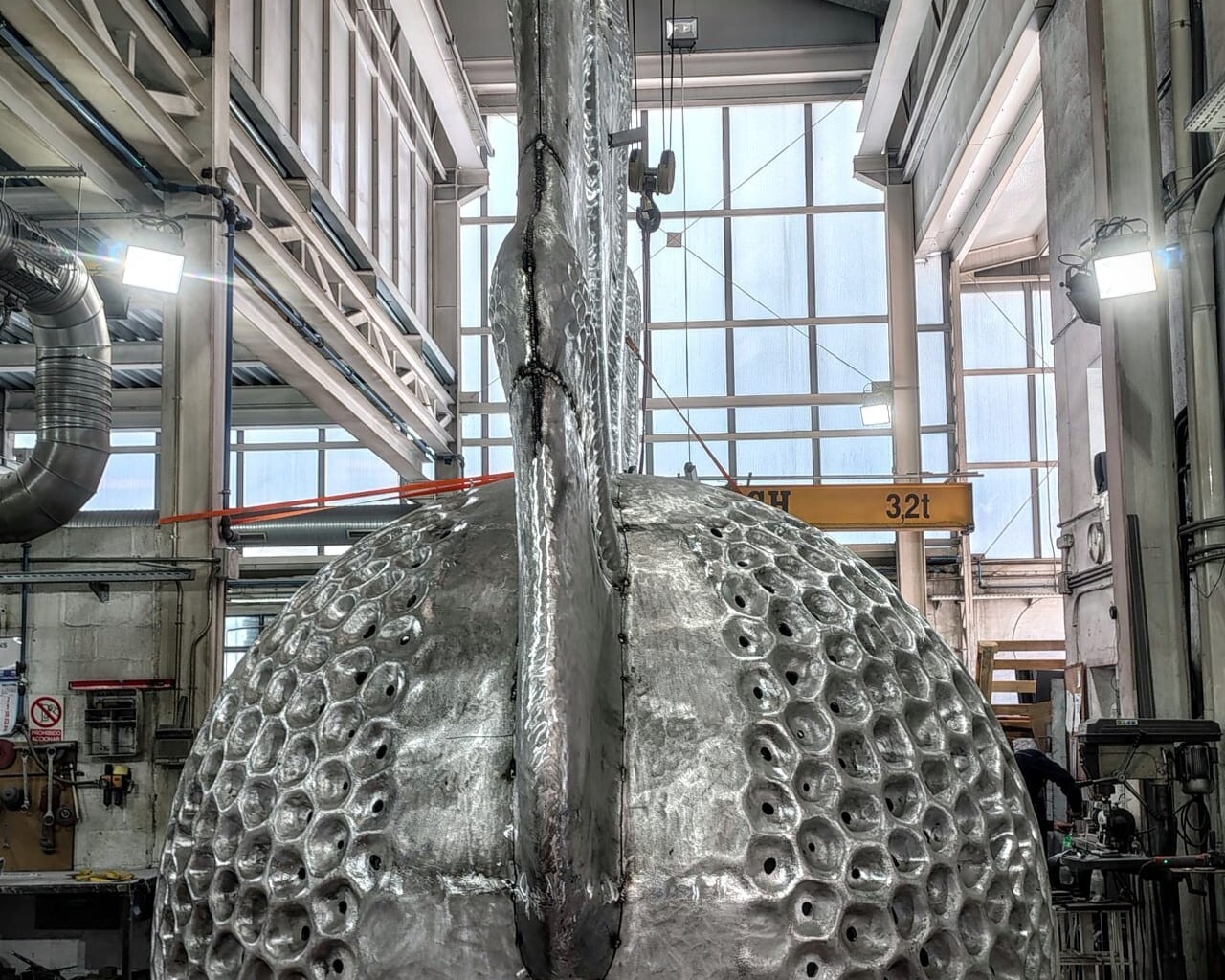 I de næste uger bliver kunstværket Ocean Knight installeret på Englandskaj, og alle er velkomne til indvielsen den 21. januar.