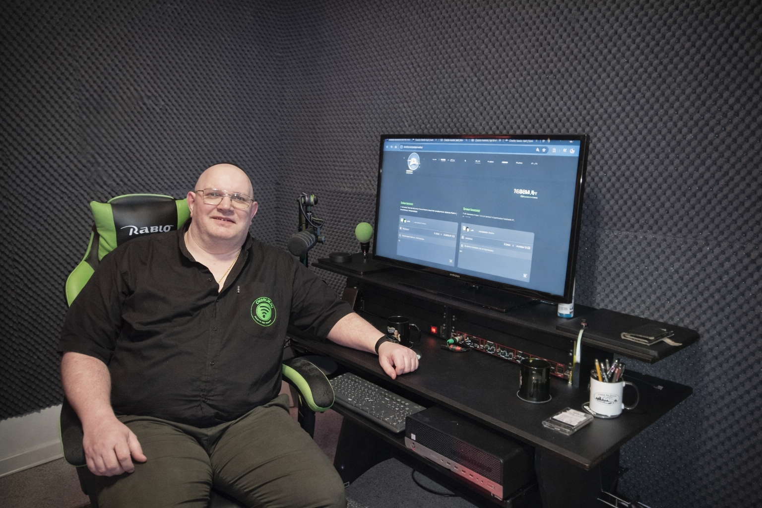 Lars Nielsen bliver "manden bag knapperne" og alt det andet tekniske i det nye samarbejde. PR-foto.