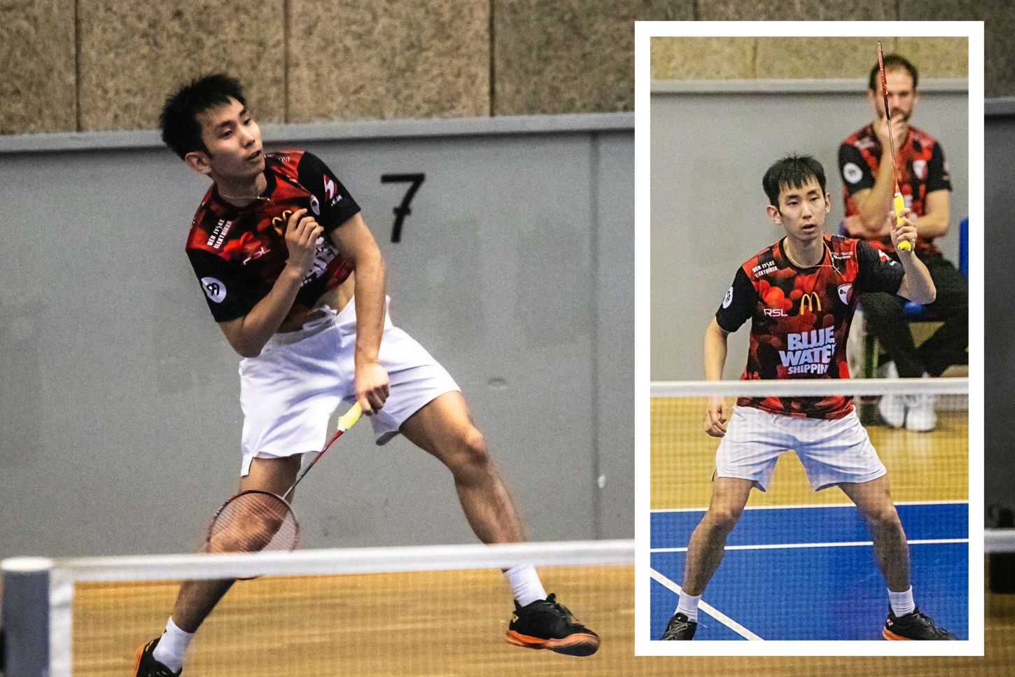 Flot kamp af stortalentet hos Badminton Esbjerg, Oliver Lee Novak. Fotos: Johnny Tauman.