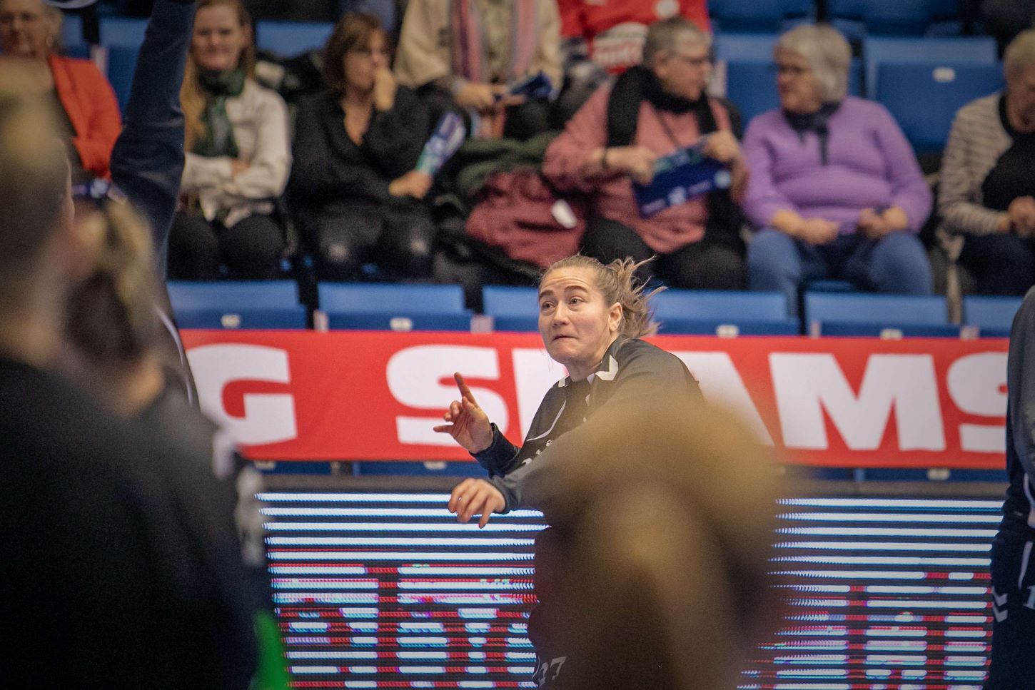 Anne Tolstrup Petersen fik comeback i aftenens kamp på Sjælland. Foto: Johnny Tauman.
