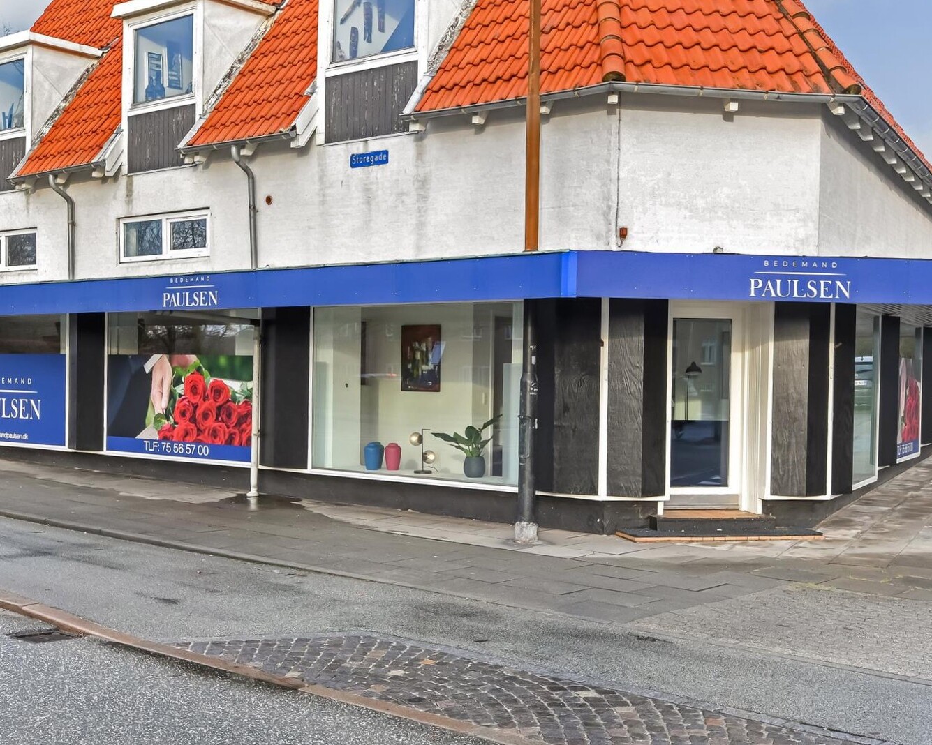 Bedemand Paulsen i Esbjerg, Storegade 12, 6700 Esbjerg. PR-foto.