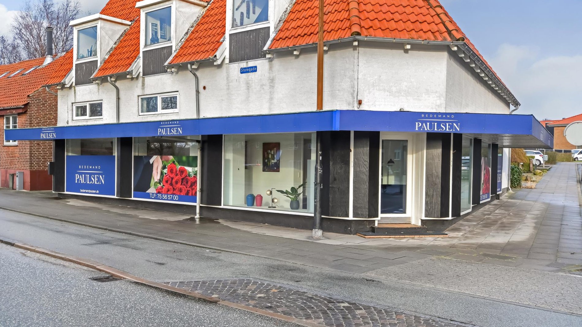 Bedemand Paulsen i Esbjerg, Storegade 12, 6700 Esbjerg. PR-foto.