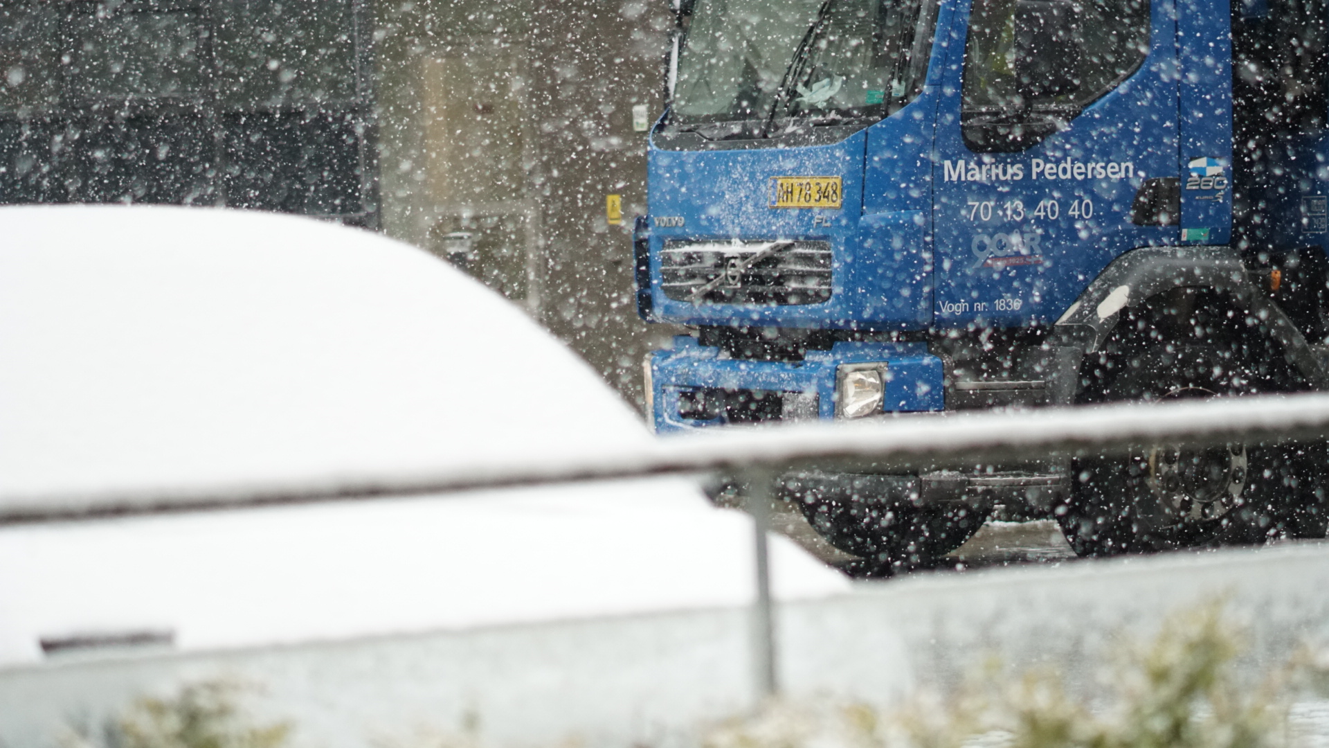 I 2021 fik vi massive mængder sne i Esbjerg. Arkivfoto: Fjodor Pedersen.