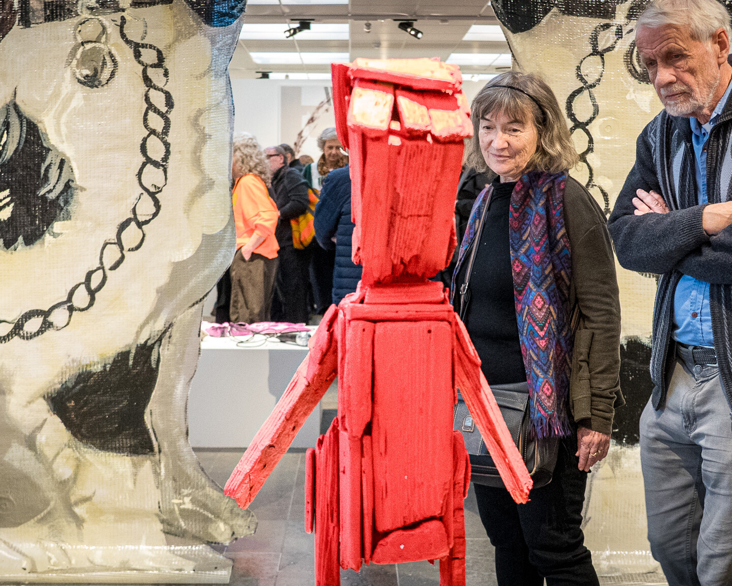 Fernisering, Kunstnerkolonien på Fanø, Esbjerg Kunstmuseum. Foto: Fjodor Pedersen.