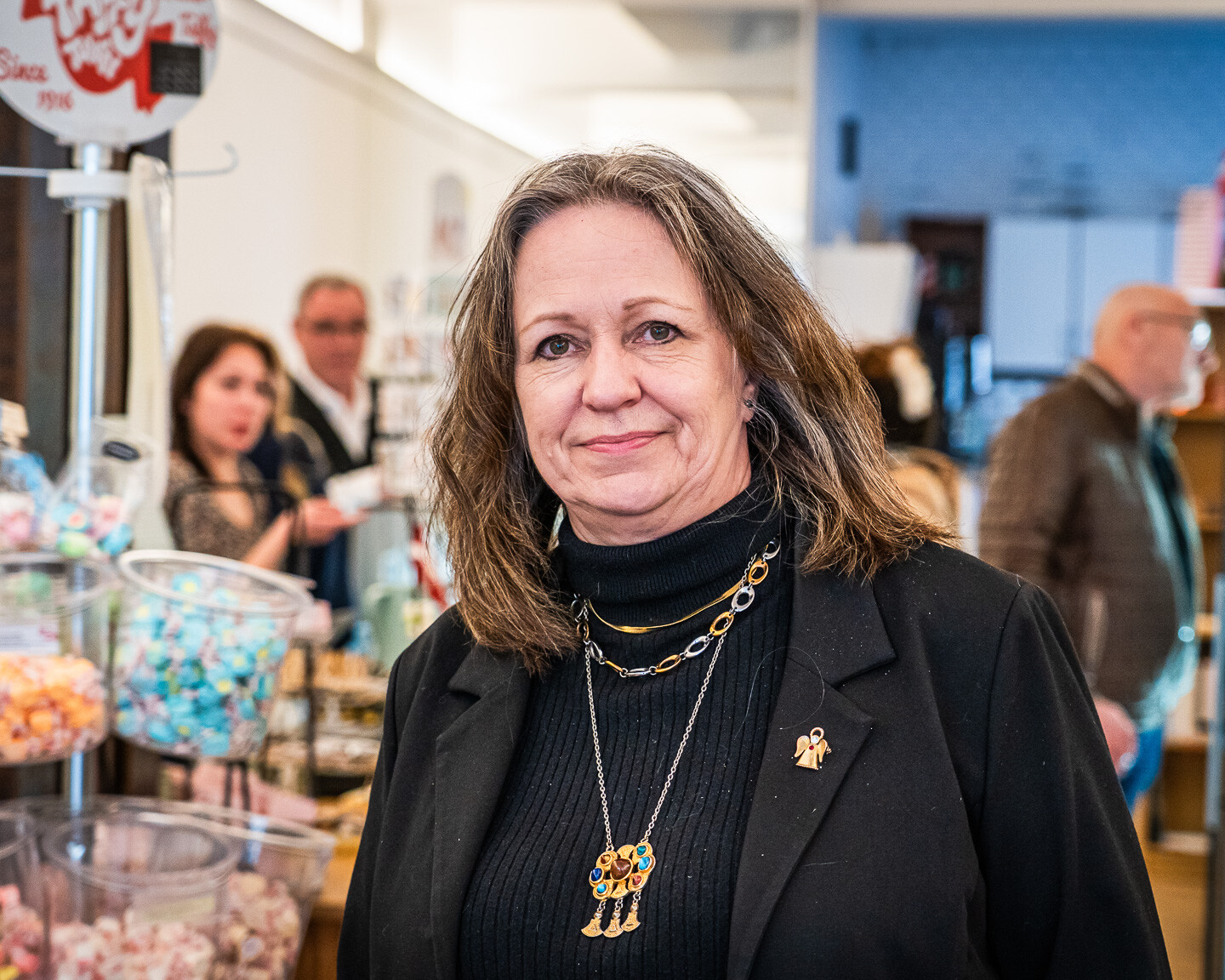 Susanne Dyreborg åbnede for præcist fire år siden på Gl. Guldagervej - nu er butikken flyttet til Kongensgade. Foto: Fjodor Pedersen.