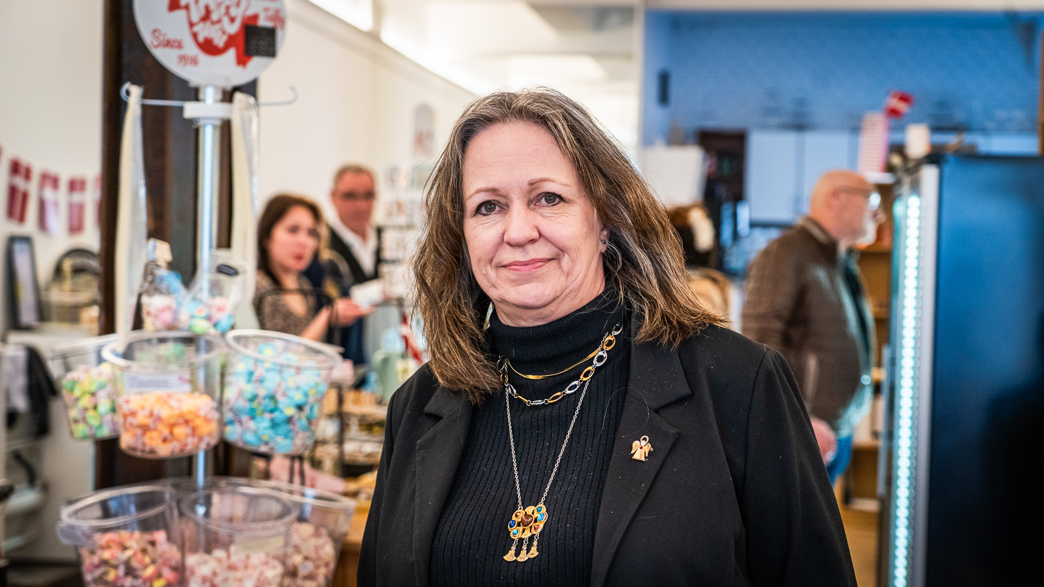 Susanne Dyreborg åbnede for præcist fire år siden på Gl. Guldagervej - nu er butikken flyttet til Kongensgade. Foto: Fjodor Pedersen.