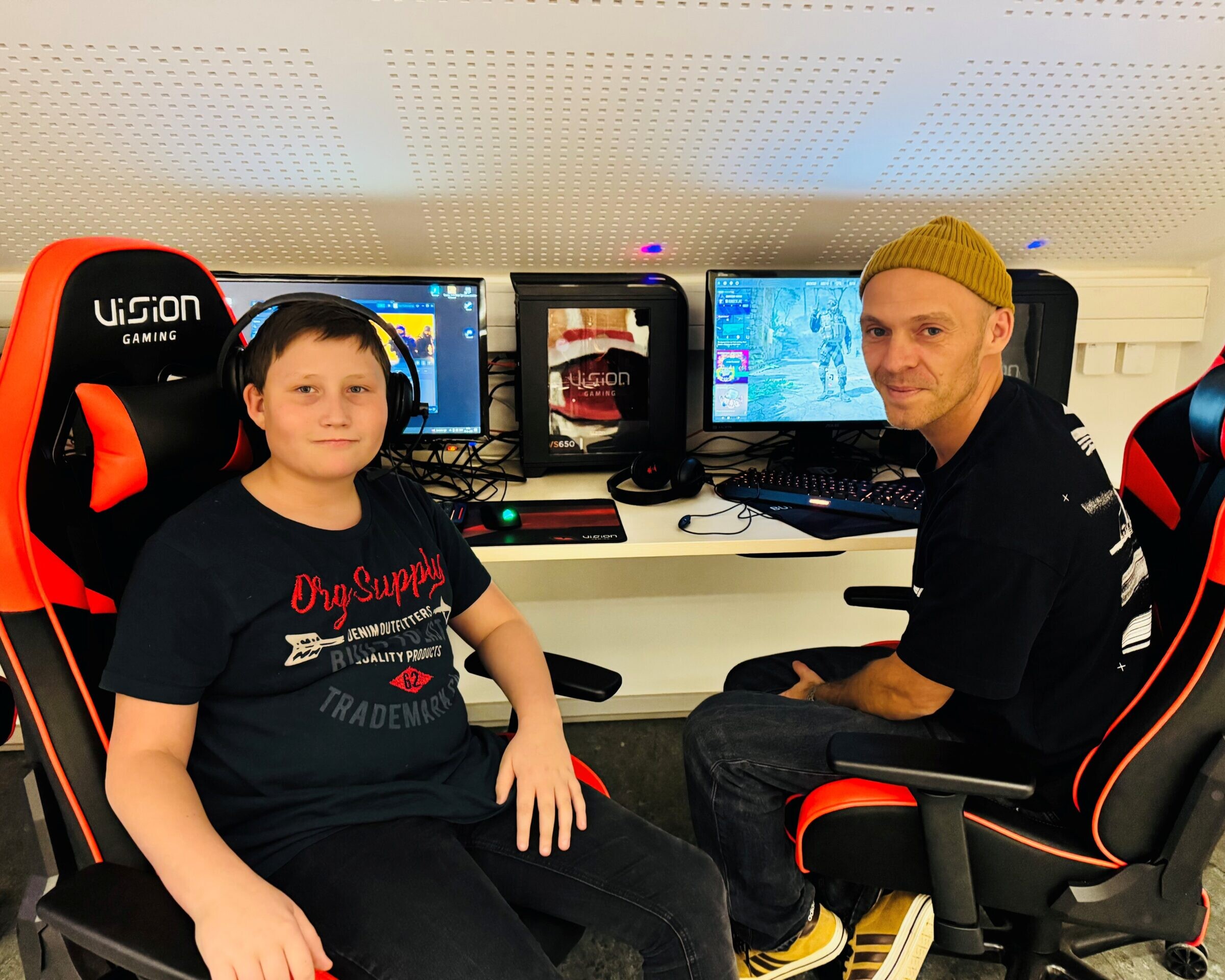 Der er opstået et helt nyt gamerfællesskab i Kvaglund. Privatfoto.