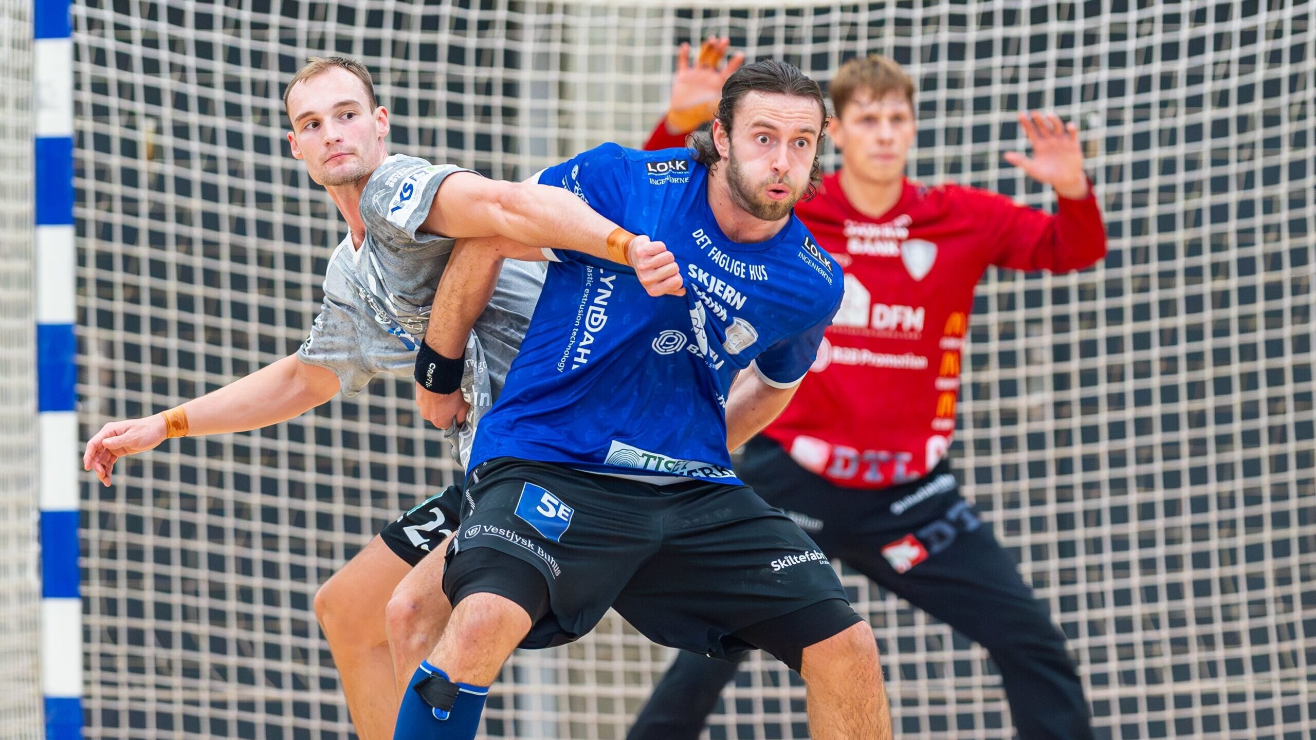 Kasper Sjursen Syversen - en kraftfuld stregspiller. Foto: Johnny Tauman.