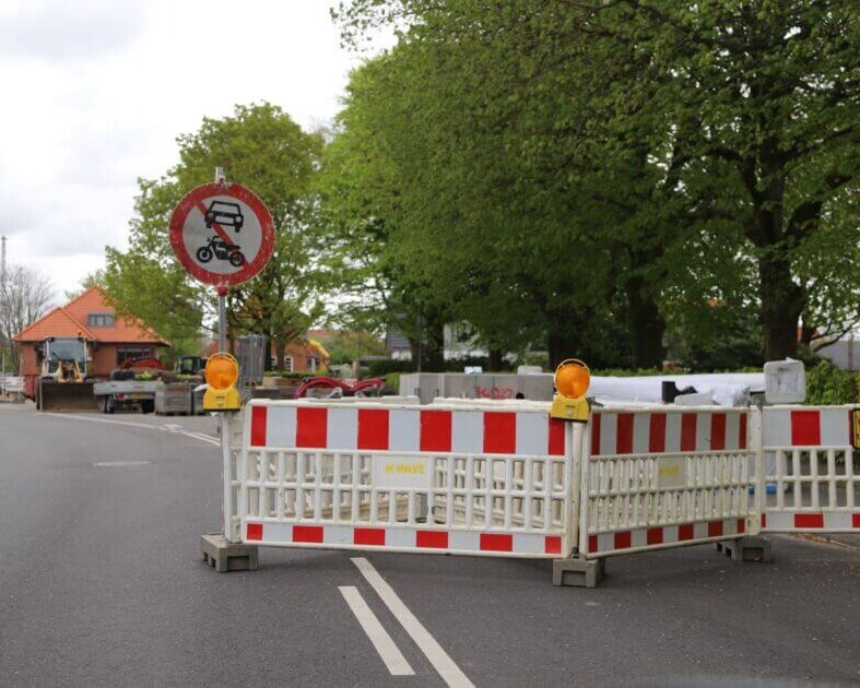 Fra tidligere afspærring. Arkivfoto: Johnny Tauman.