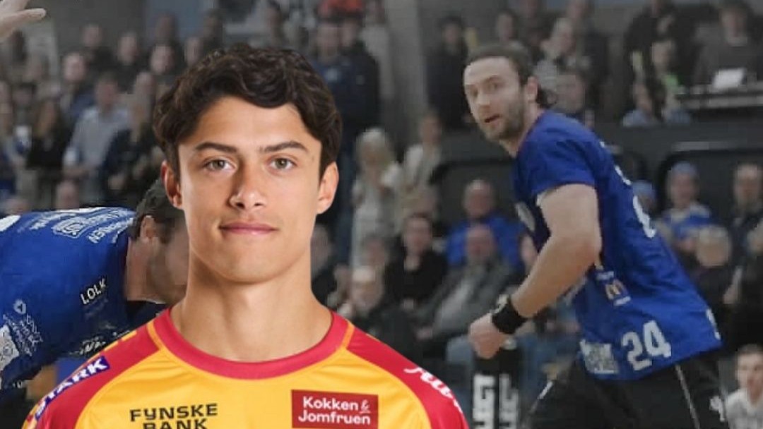 Casper Käll har en fortid i blandt andet Toulouse og GOG. Pressefoto: Ribe Esbjerg HH.