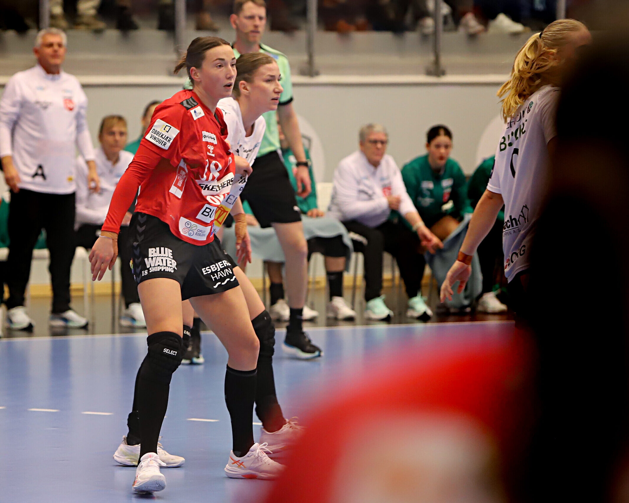 Olivia Löfqvist nyder det intense spil på stregen. Arkivfoto: Johnny Tauman.