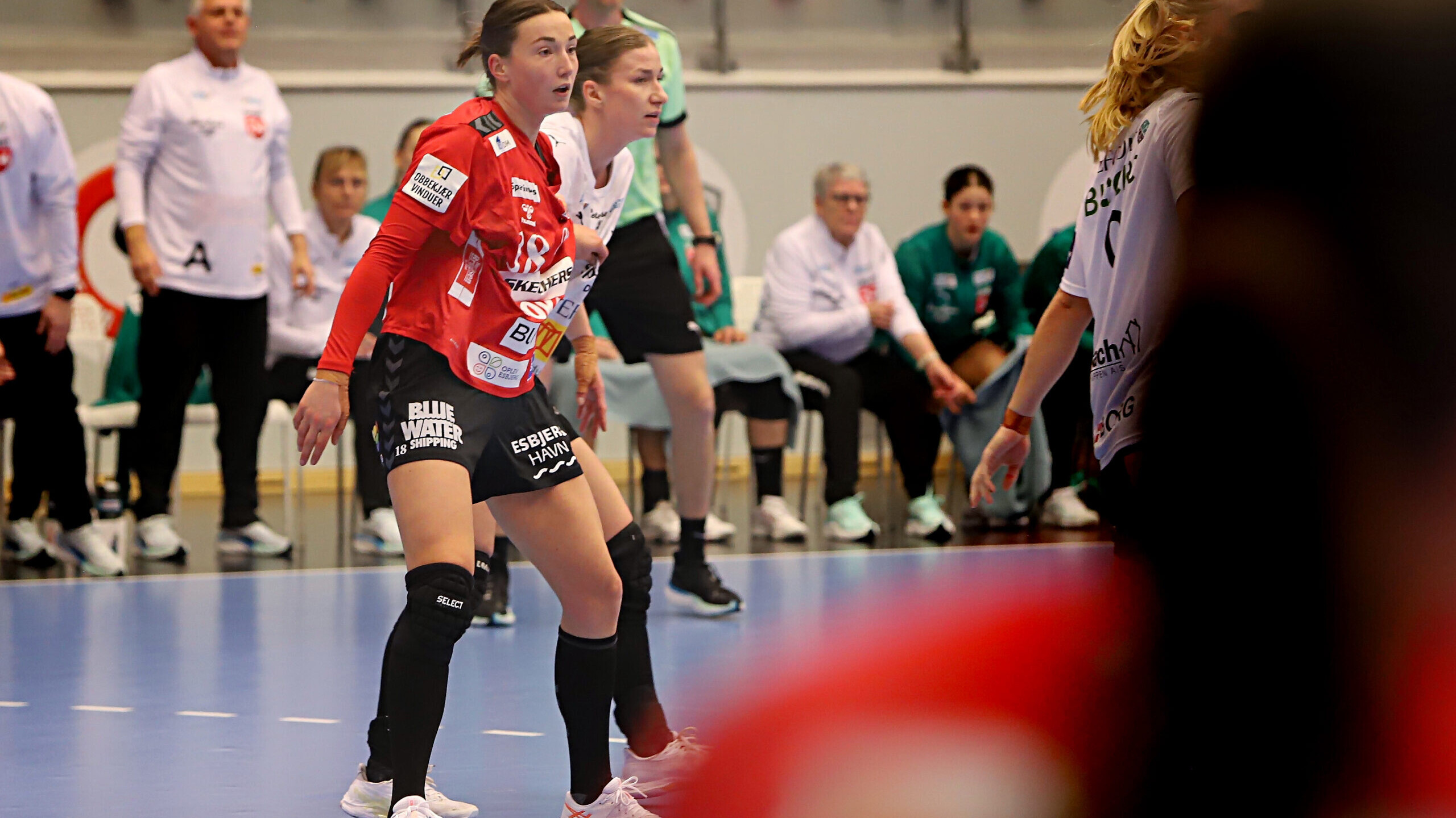 Olivia Löfqvist nyder det intense spil på stregen. Arkivfoto: Johnny Tauman.
