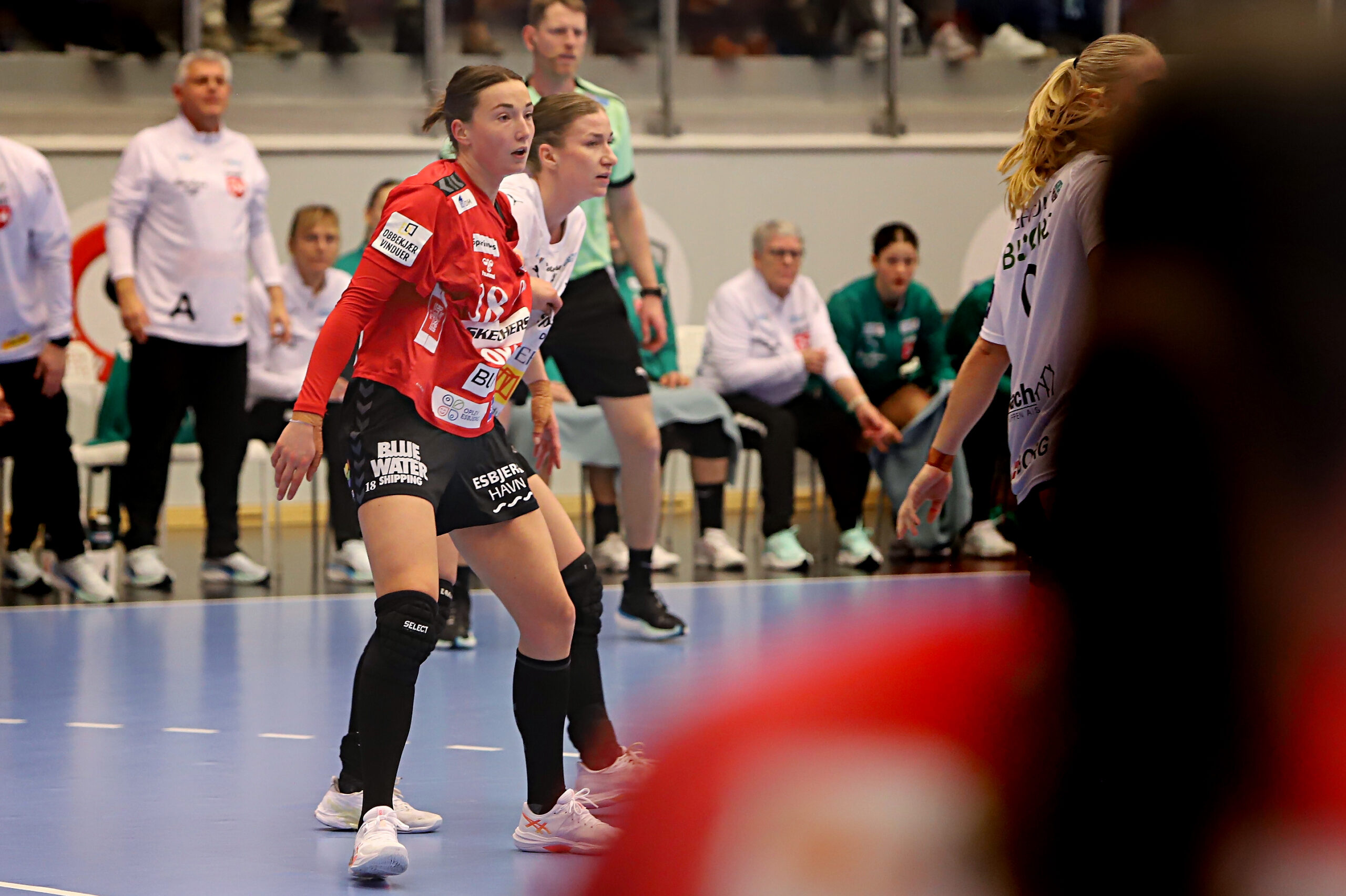 Olivia Löfqvist nyder det intense spil på stregen. Arkivfoto: Johnny Tauman.