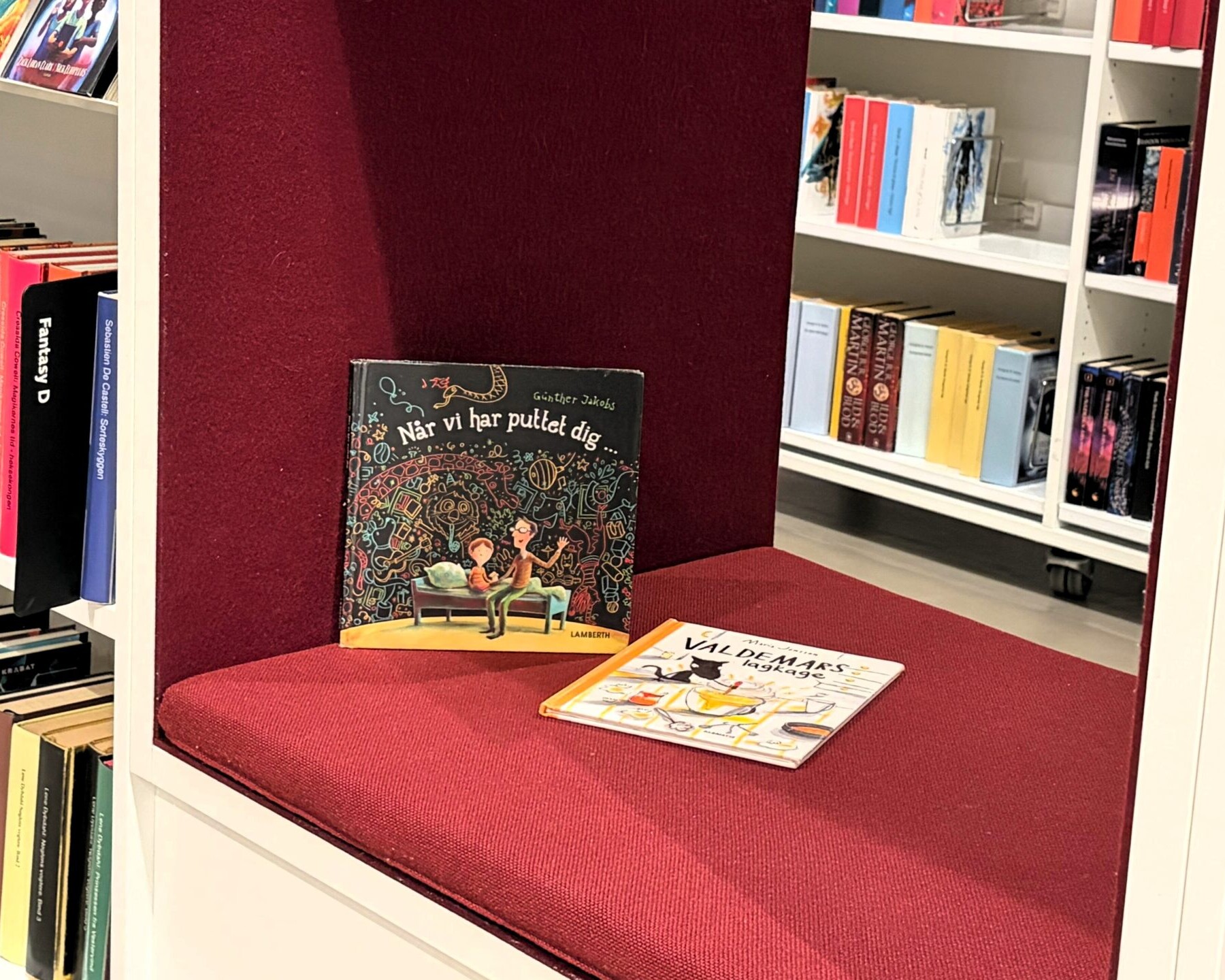 Hver eneste esbjergenser lånte tre fysiske bøger på kommunens biblioteker i 2025. PR-foto.