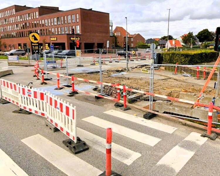 Krydset Ringen/Gammelby Ringvej. Arkivfoto fra 2023.