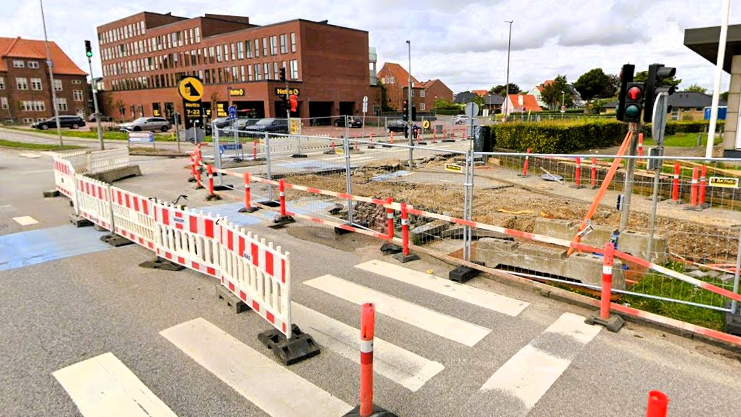 Krydset Ringen/Gammelby Ringvej. Arkivfoto fra 2023.