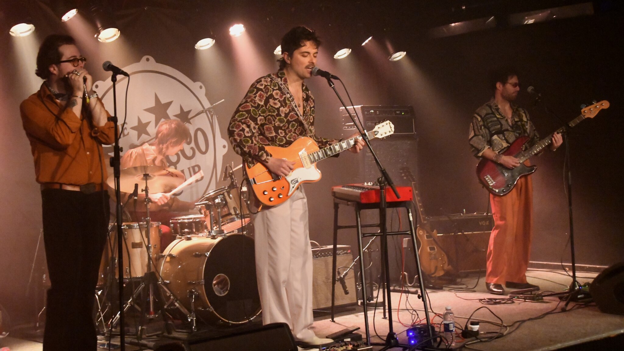 The Cinelli Brothers lukkede og slukkede søndag eftermiddag hos The Tobacco Club på Tobakken. Foto: Peter Langwithz Smith.