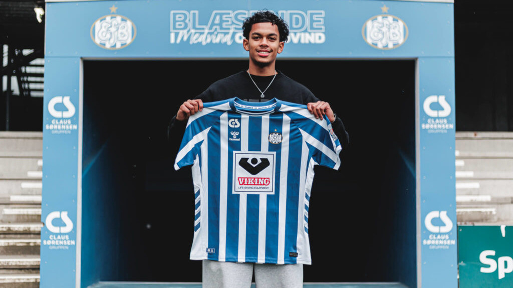 Waylon Renecke kommer til EfB fra FC København. Pressefoto.