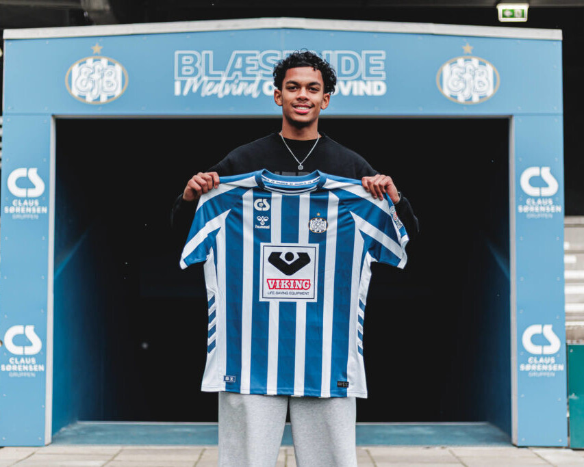 Waylon Renecke kommer til EfB fra FC København. Pressefoto.