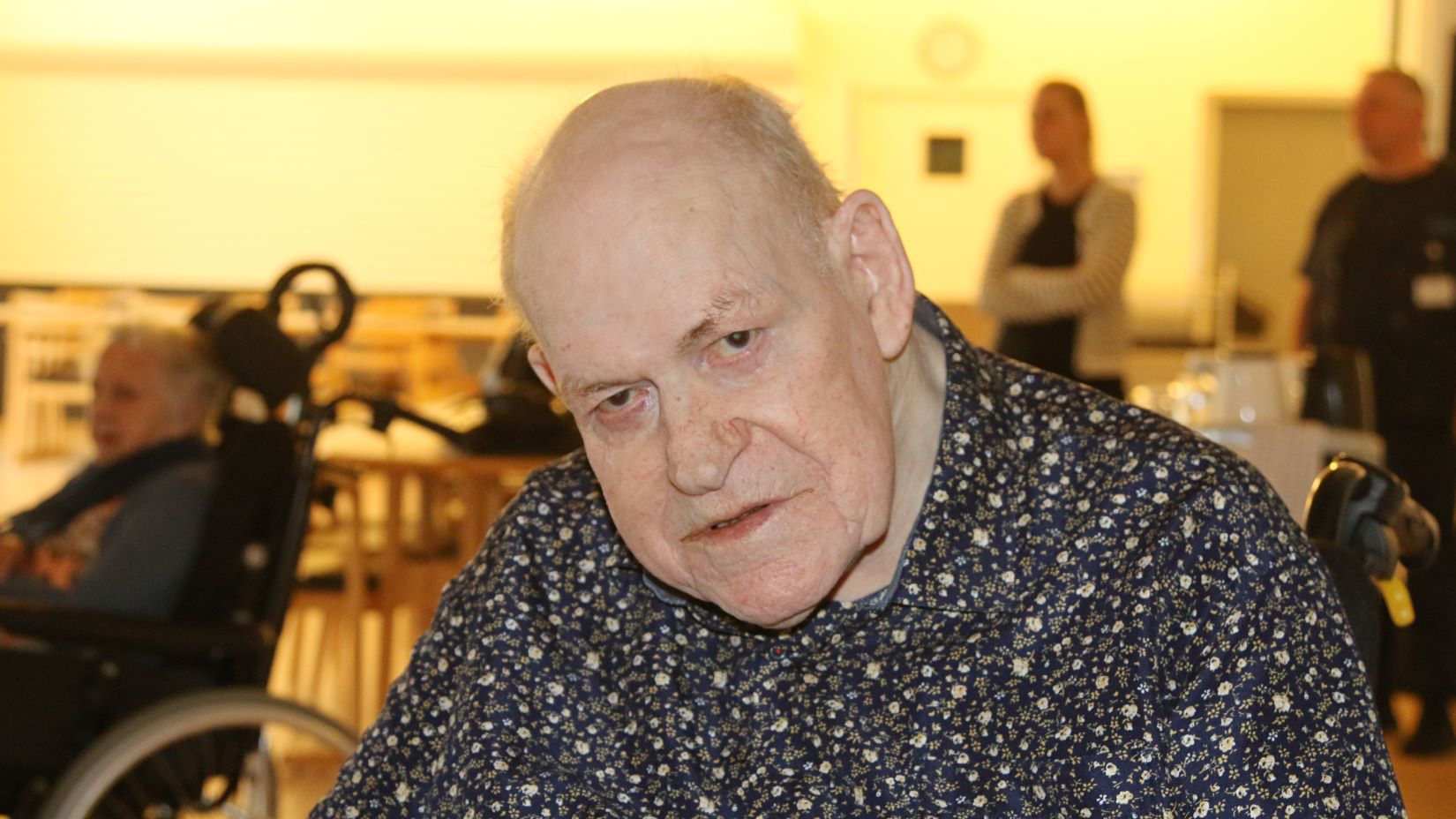 Poul Erik arbejdede ved DAT-Schaub i Storegade i 23 år. Foto: Johnny Tauman.