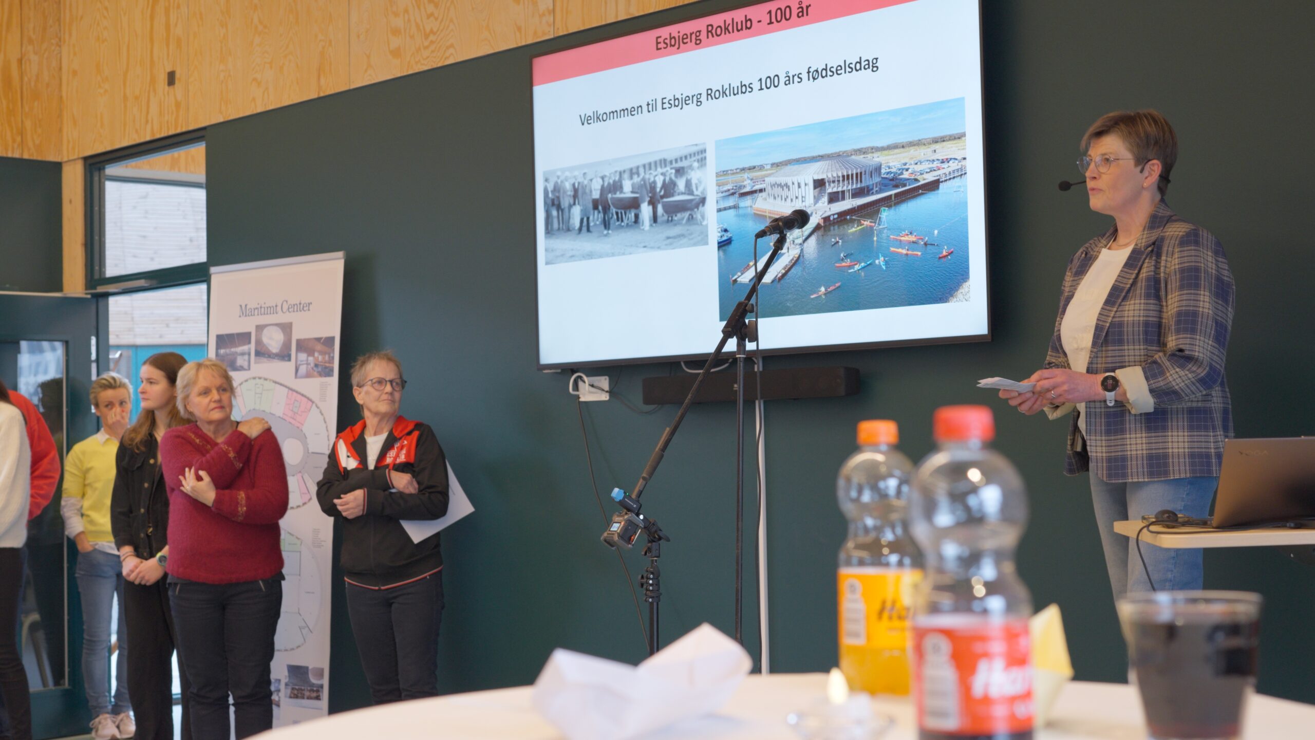 Karen Egebjerg gennemgik historien. Foto: Lars Christensen.