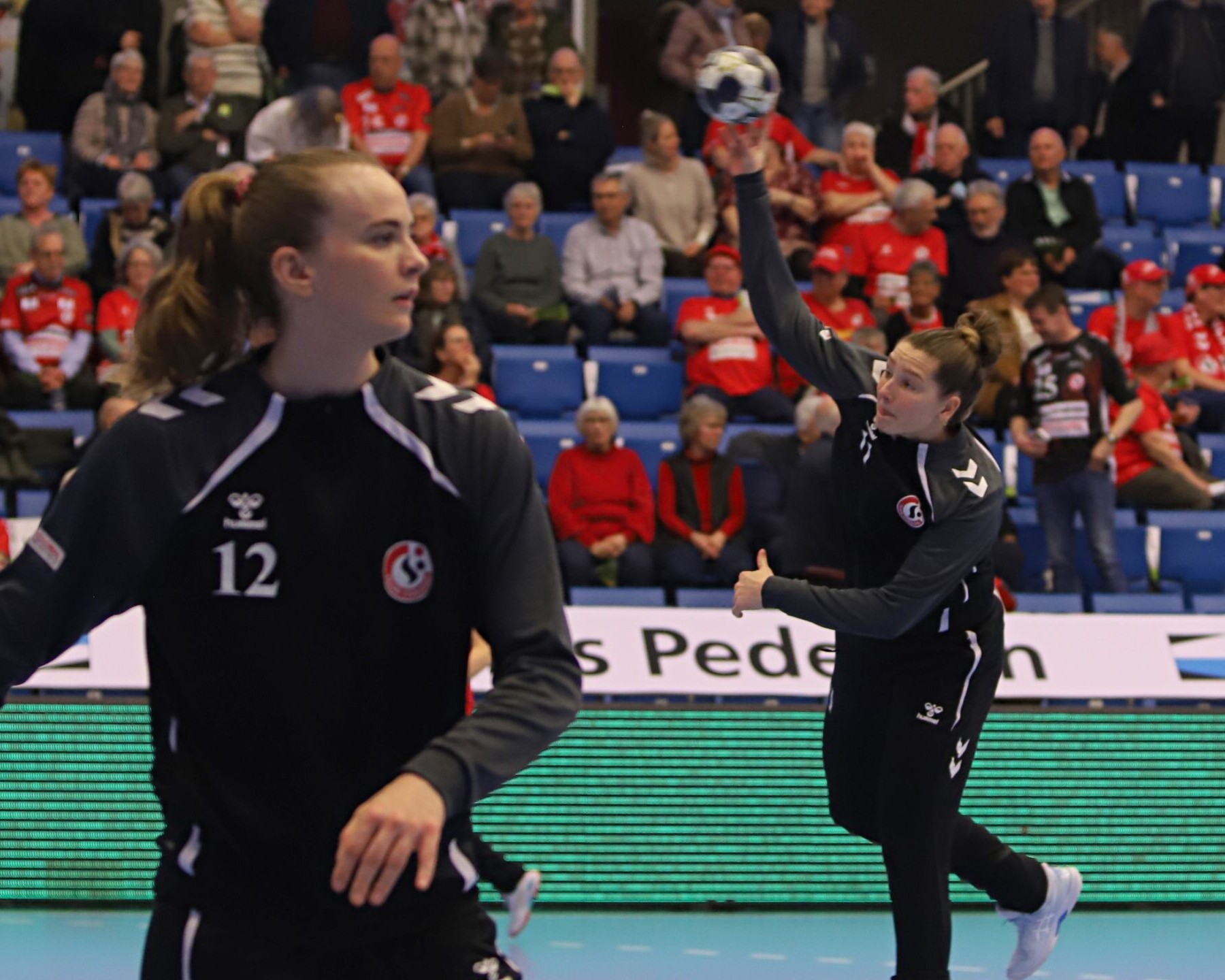 Rikke Iversen gjorde comeback mod Ikast. Foto: Johnny Tauman.