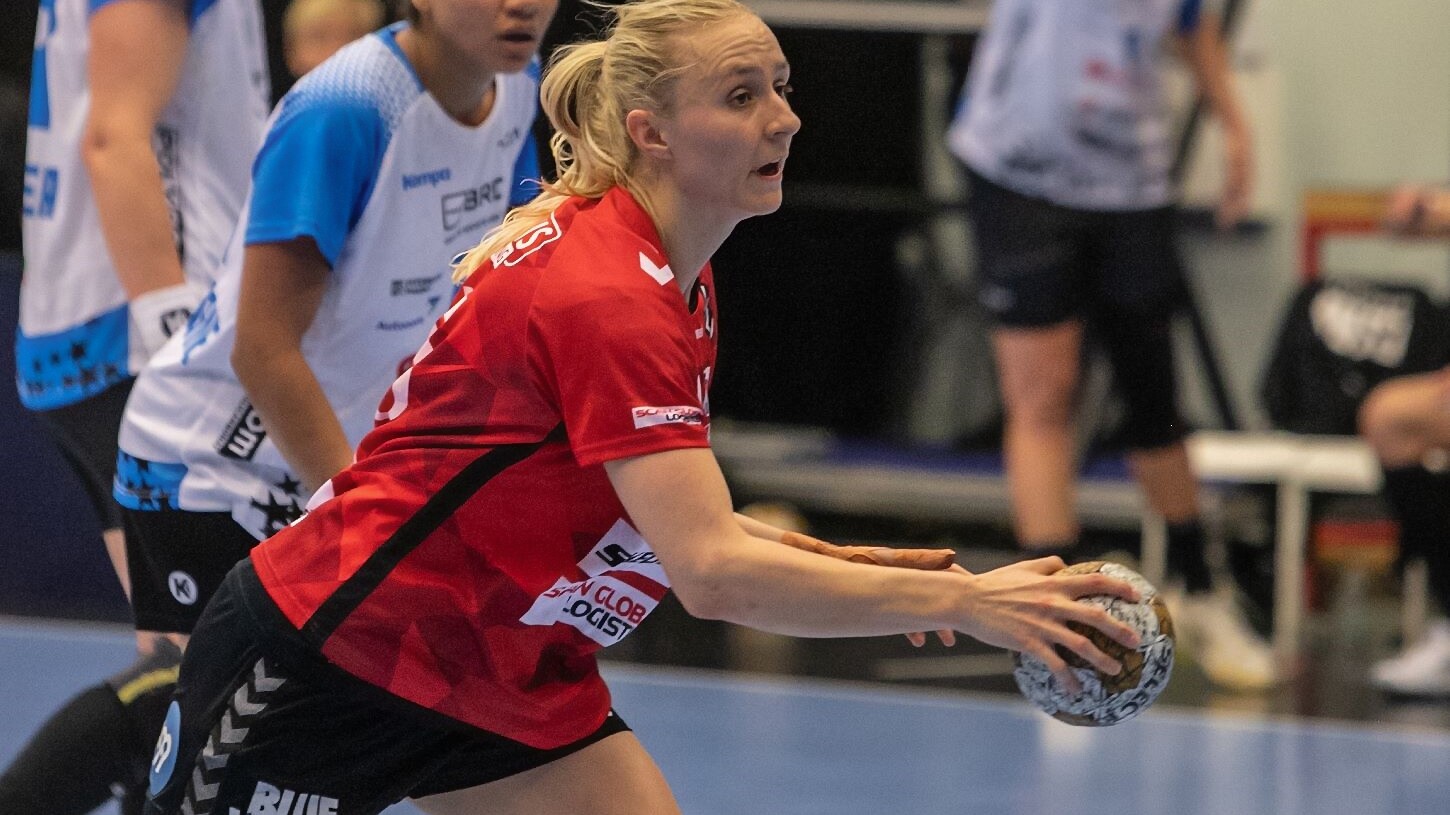Henny Reistad på måljagt i Champions League. Arkivfoto: Johnny Tauman.