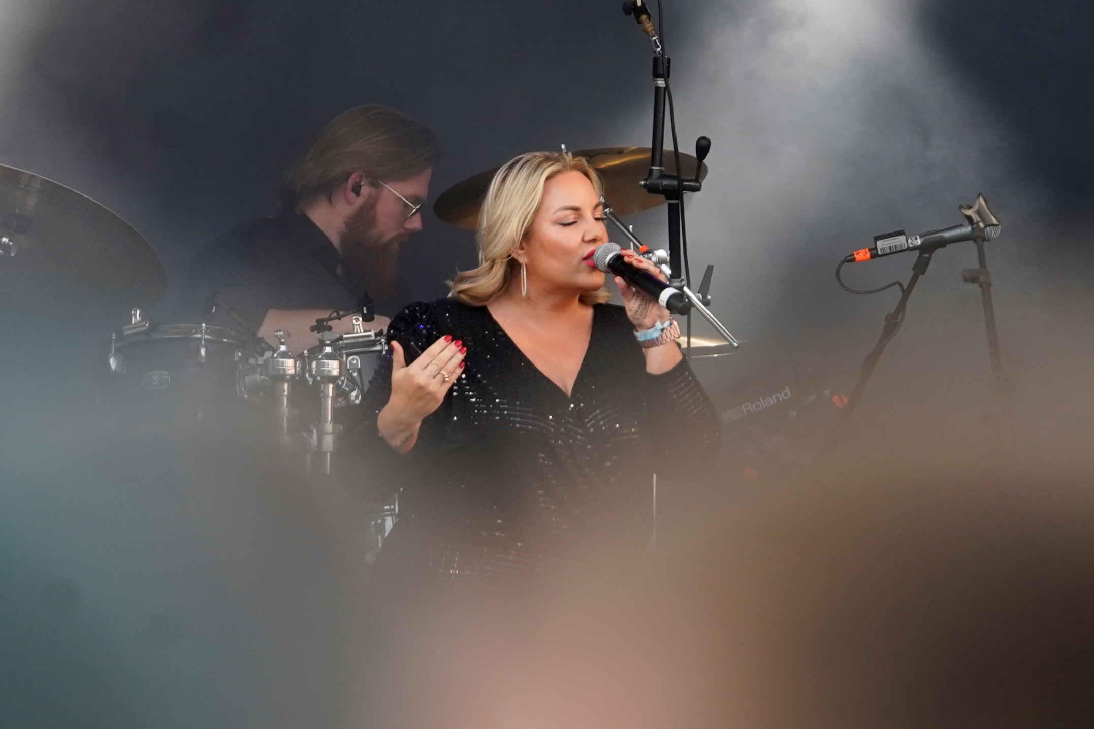 Tanni Christine til sidste års Esbjerg Hylder Madsen-koncert. Arkivfoto: Fjodor Pedersen.