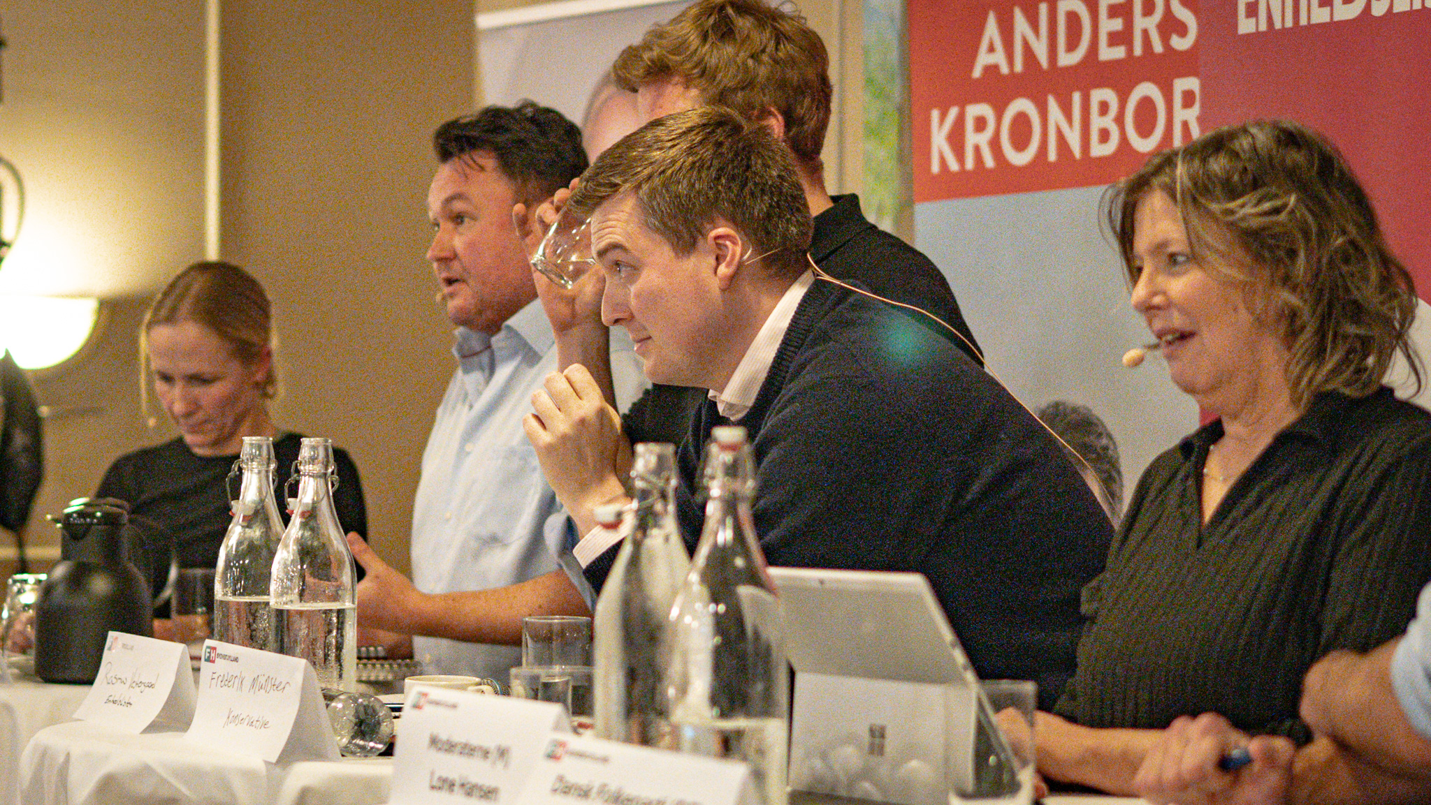 Valgdebat på Jerne Kro, torsdag den 19. marts 2026. Foto: Fjodor Pedersen.
