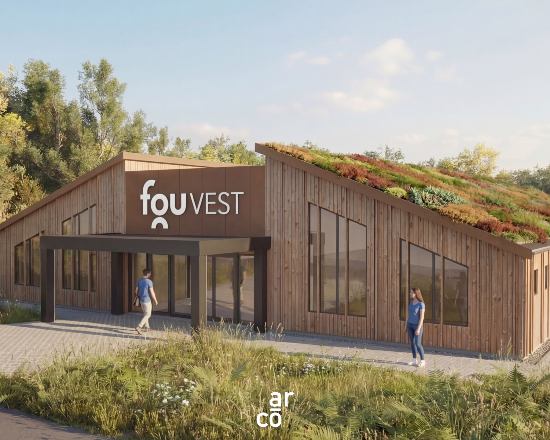 Nye rammer på vej: FGU Vest samler eleverne og løfter undervisningen. Illustration: Presse.