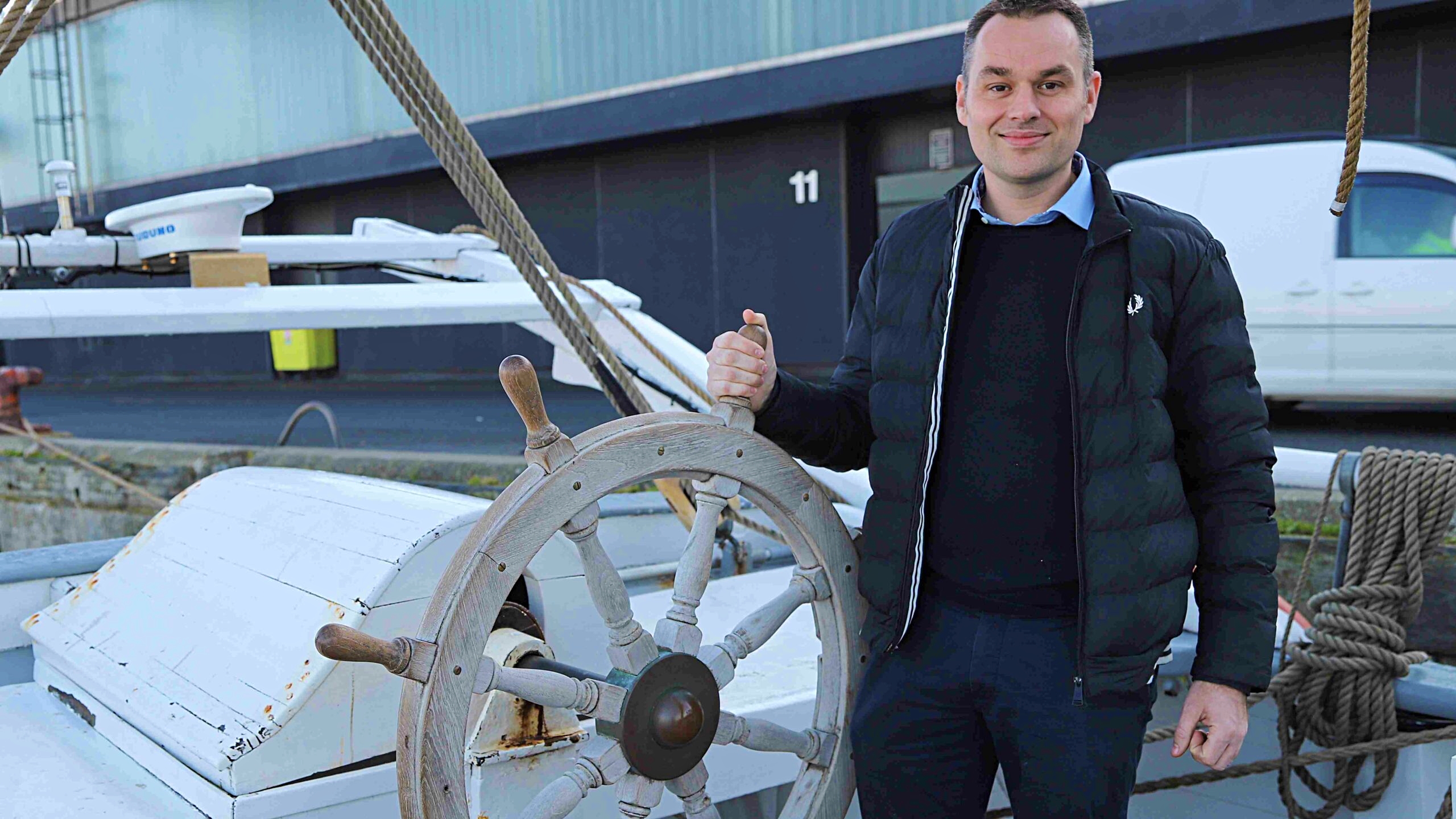 Anders Rohr Jørgensen har som ildsjæl og politiker kæmpet for Det Maritime Ribe. Foto: Johnny Tauman.