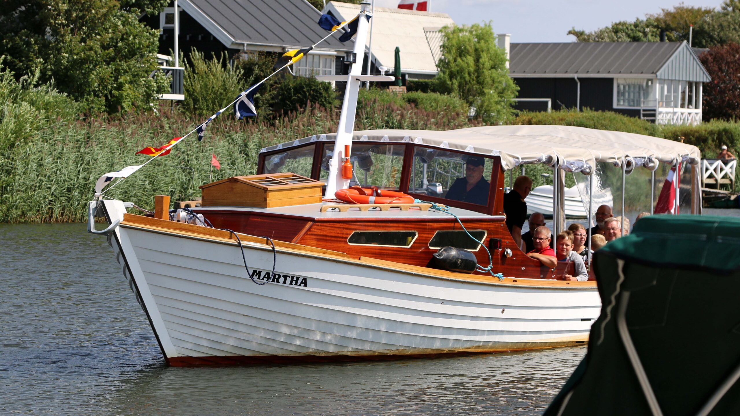 Turbåden Martha, der nu har hjemme i Sønderho på Fanø. Foto: Johnny Tauman.