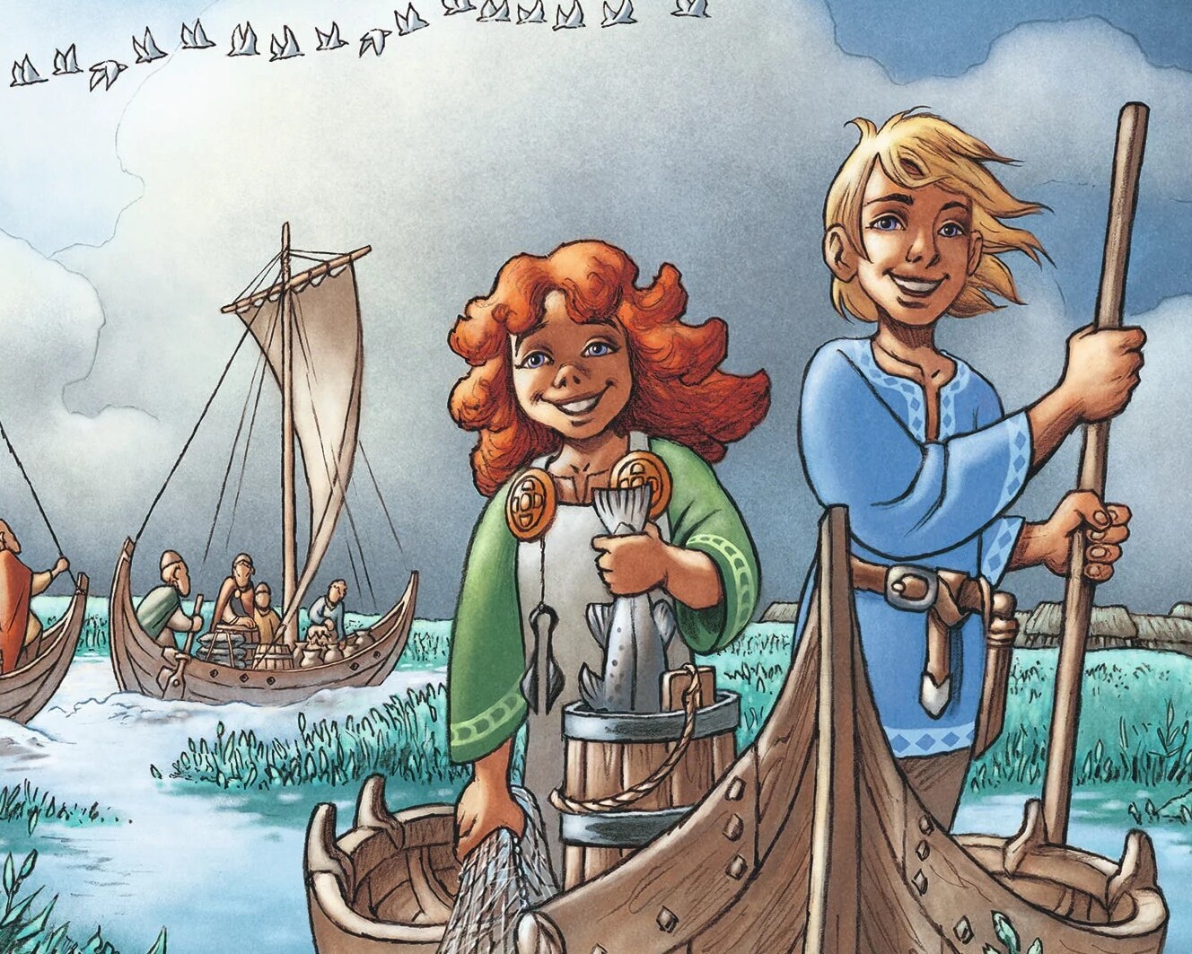 Riberødder. Illustration: Peter Madsen, Museum Vest.