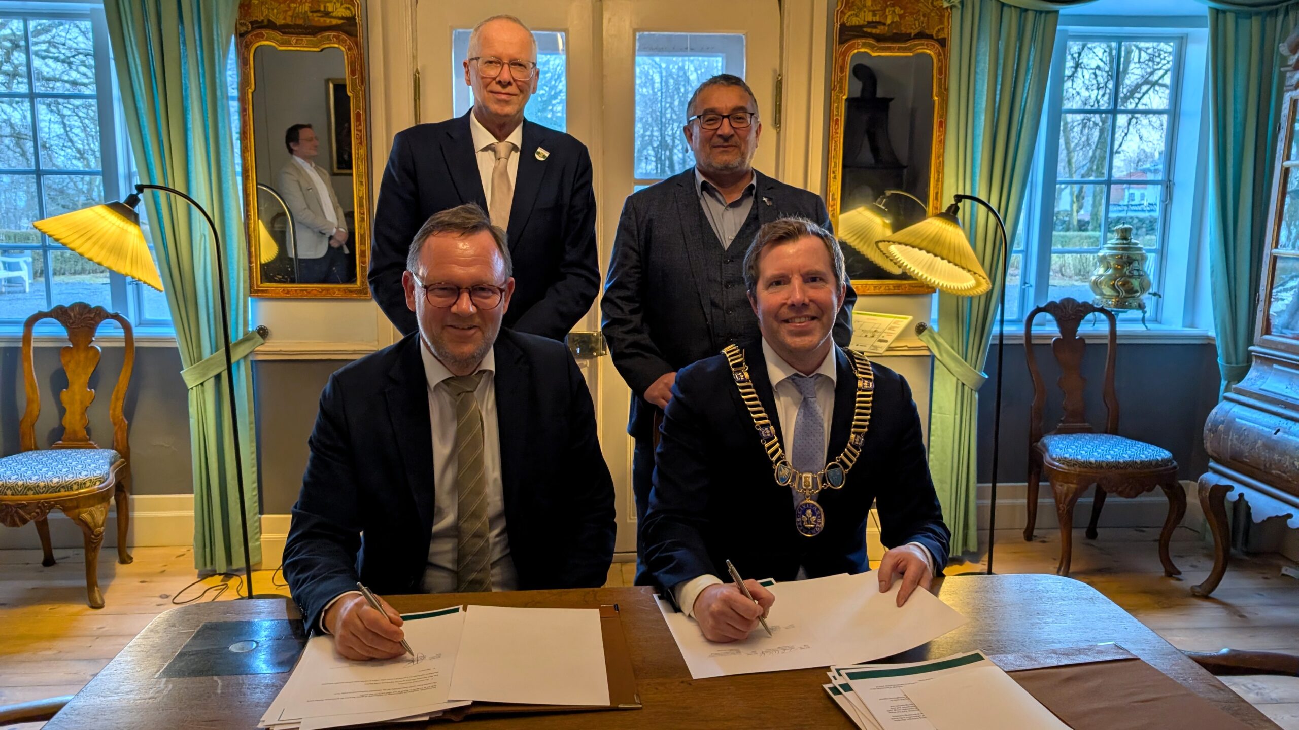 Med en fælles indsats vil Esbjerg, Stavanger, Aberdeen og Groningen understøtte energiomstillingen i Nordsøregionen gennem kompetenceudvikling og øget udveksling af viden. Foto: Stavanger Kommune.