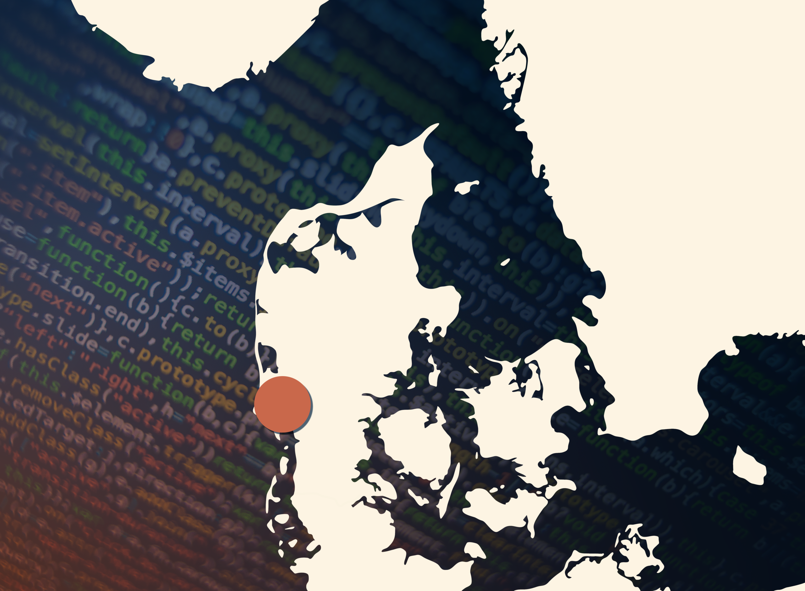 Esbjerg Kommune og Business Esbjerg har de senere år arbejdet systematisk på at tiltrække datatunge virksomheder og internationale digitale investeringer. Illustration.