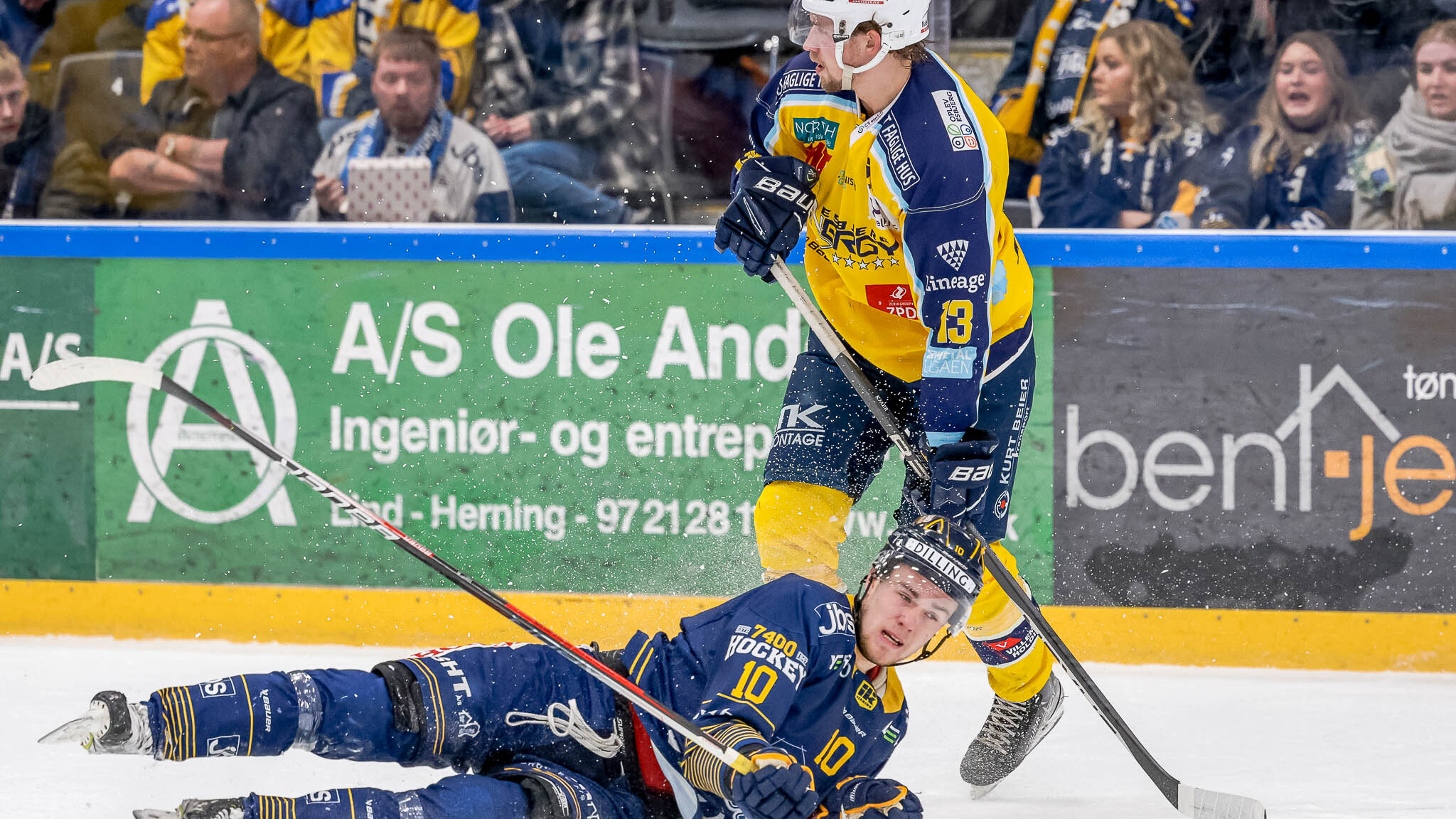 Oliver Kjær, Esbjerg Energy. Arkivfoto: Danmarks Ishockey Union.