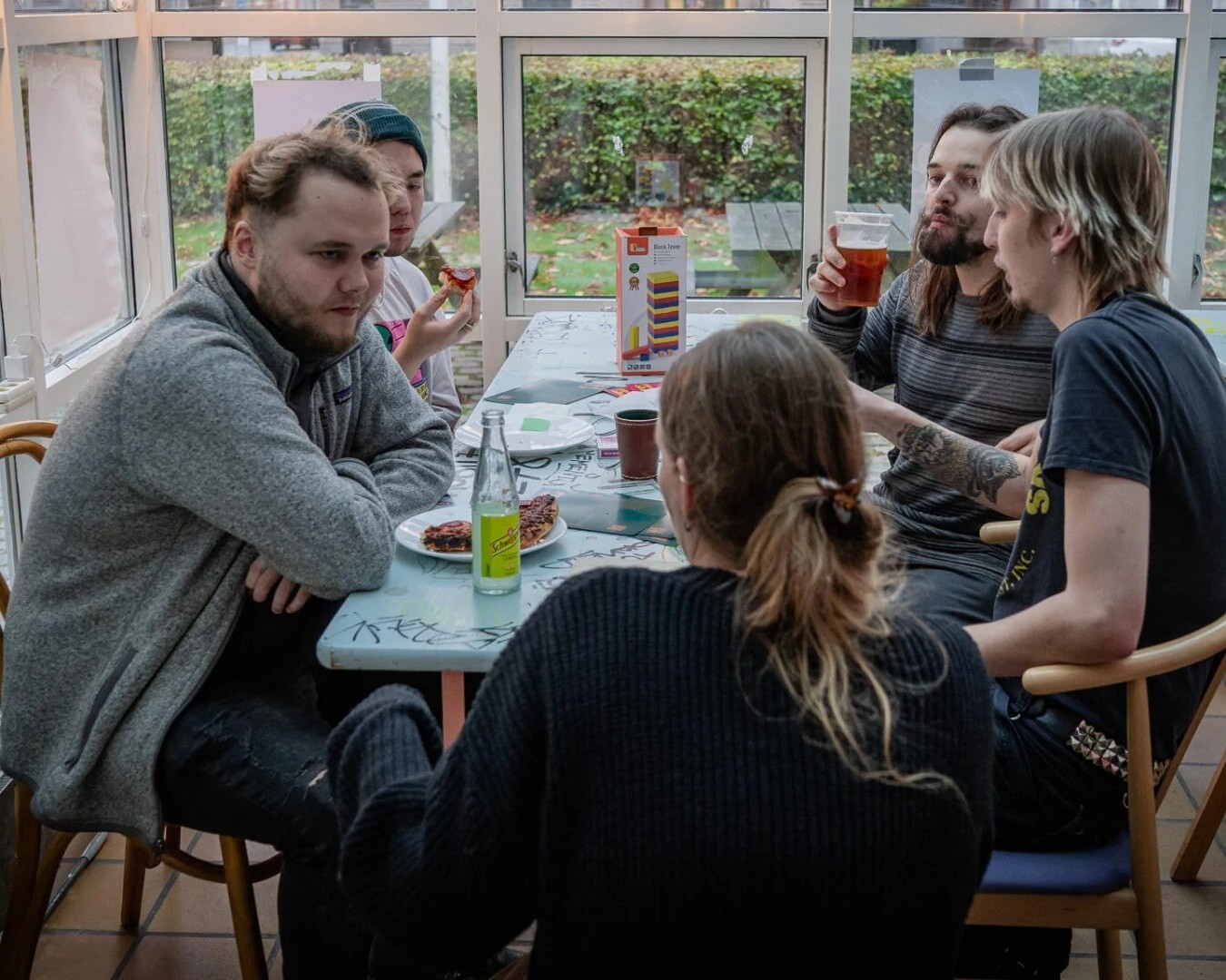 Ungebyrådet har et par gange afholdt Frivillig Fredag på Huset. Arkivfoto: Fjodor Pedersen.