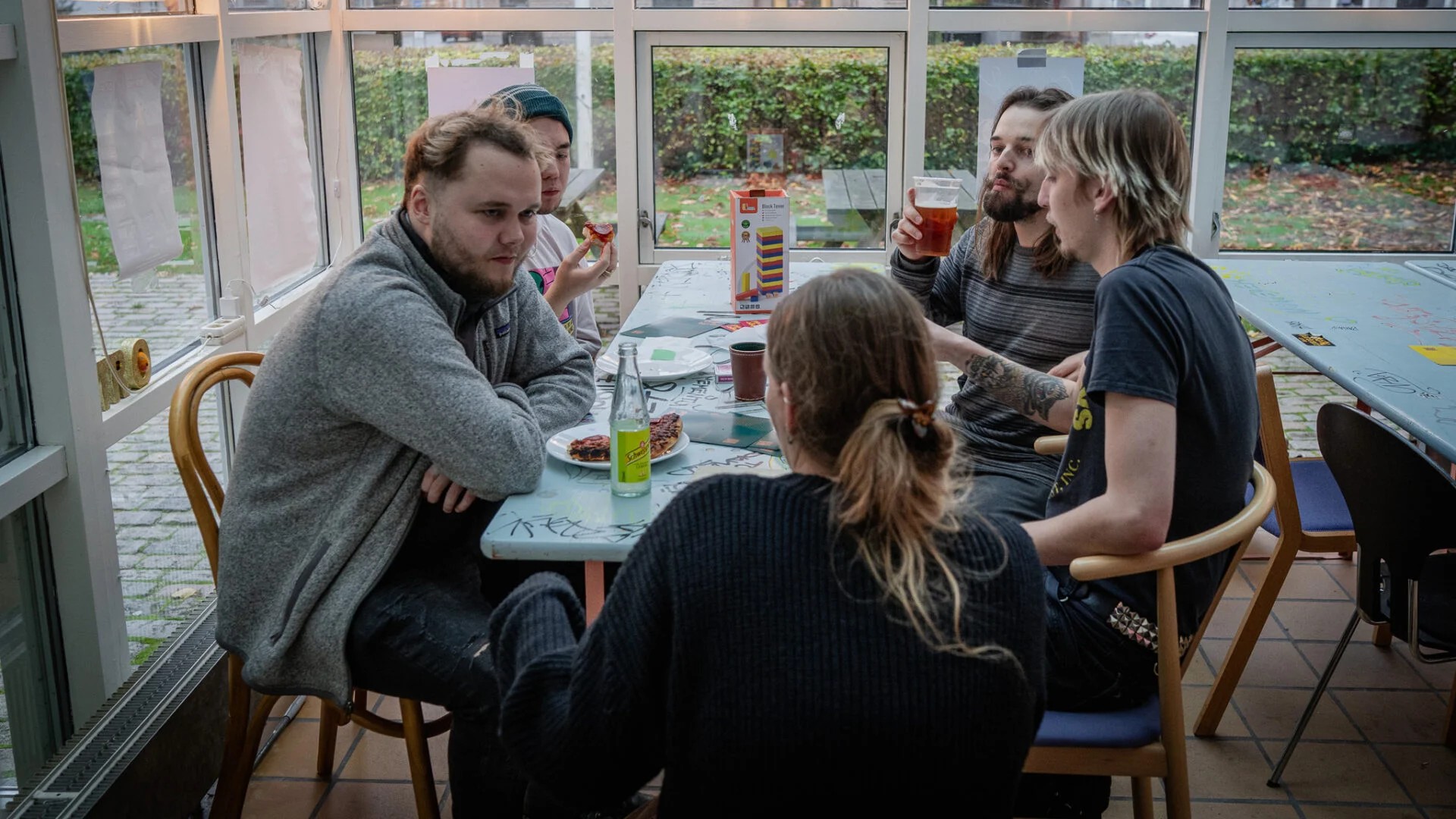Ungebyrådet har et par gange afholdt Frivillig Fredag på Huset. Arkivfoto: Fjodor Pedersen.