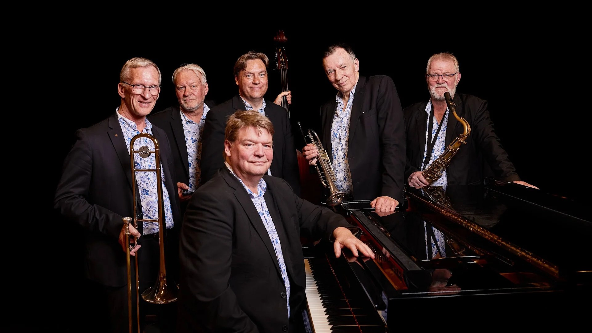 Koncerten med River Band er den tredje i sæsonen hos Esbjerg City Jazzklub. Pressefoto.