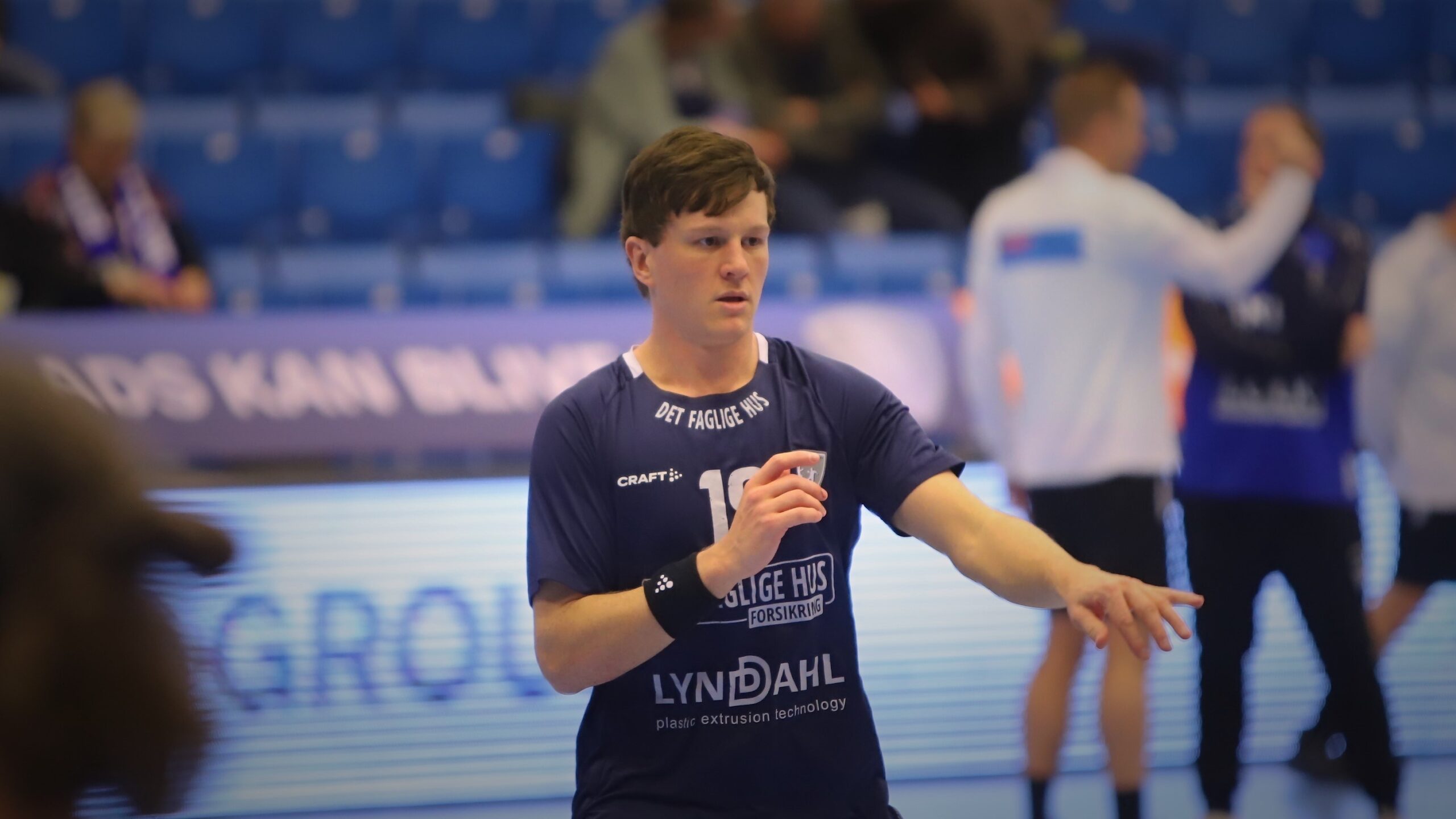 Benjamin Halgren er en alsidig spiller, som kan vinde og tabe kampe - temperamentsfuld. Foto: Johnny Tauman.