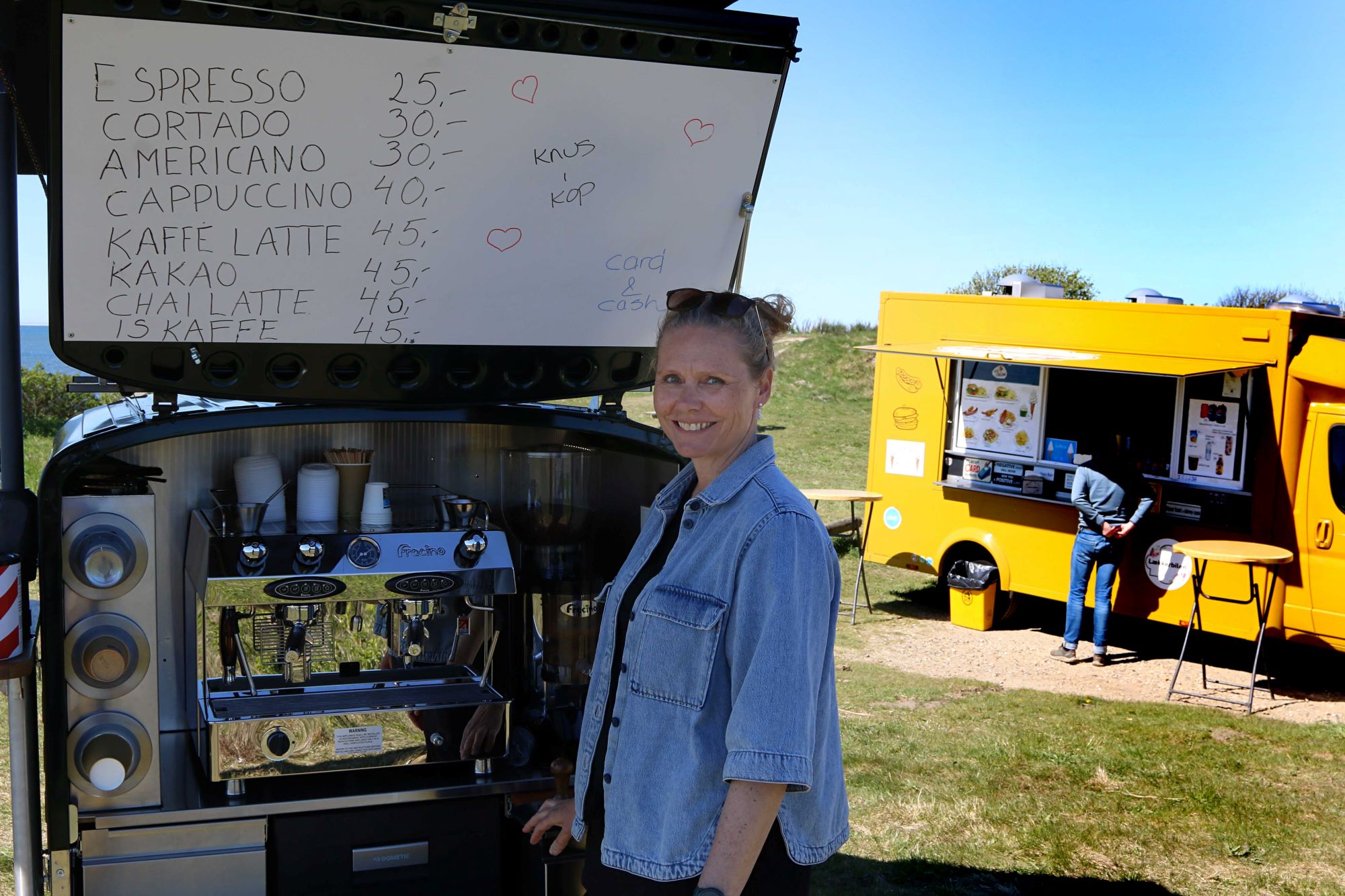 Anettes udvalg spænder fra cortado til iskaffe. Foto: Johnny Tauman.