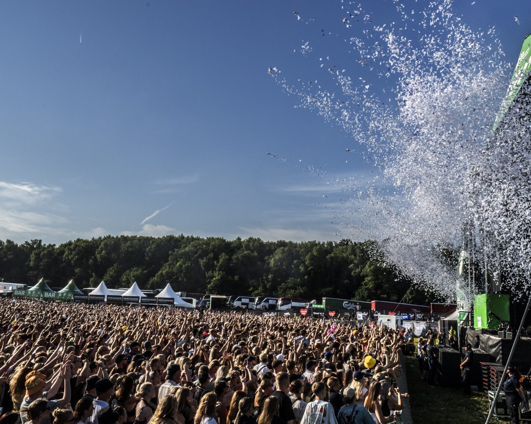 Igen i år blev Esbjerg den sidste by, der kunne melde udsolgt til årets Grøn Koncert. Foto: Morten Rygaard.