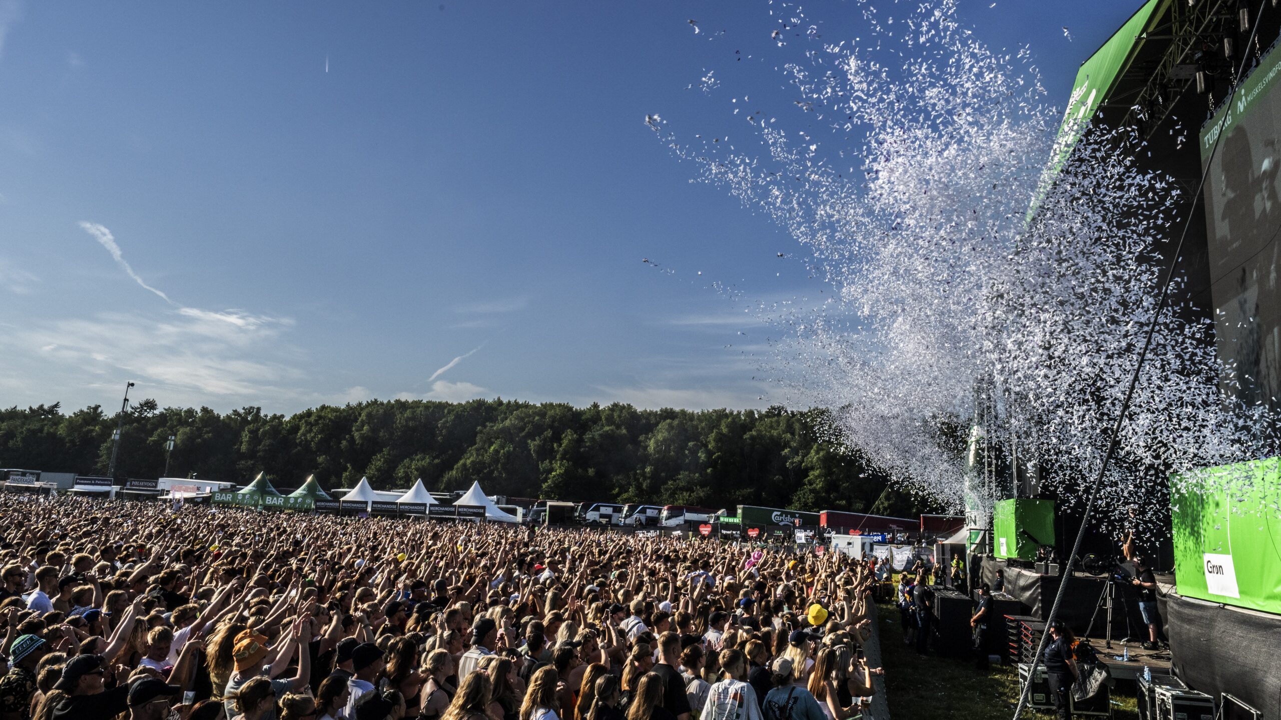 Igen i år blev Esbjerg den sidste by, der kunne melde udsolgt til årets Grøn Koncert. Foto: Morten Rygaard.